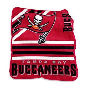 Tampa Bay Buccaneers Raschel Throw Blanket
