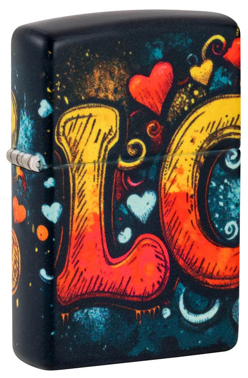 Love Mural Zippo Lighter
