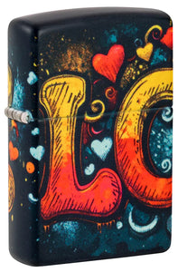 Love Mural Zippo Lighter
