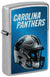 Helmet Street Chrome Pocket Zippo Lighters