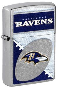 Baltimore Ravens Football Chrome Zippo Lighter