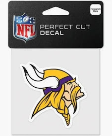 Minnesota Vikings Perfect Cut Color Decal 4" X 4"