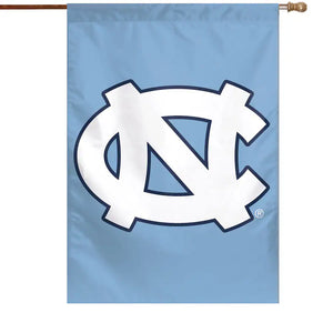 North Carolina Tar Heels Applique House Flags