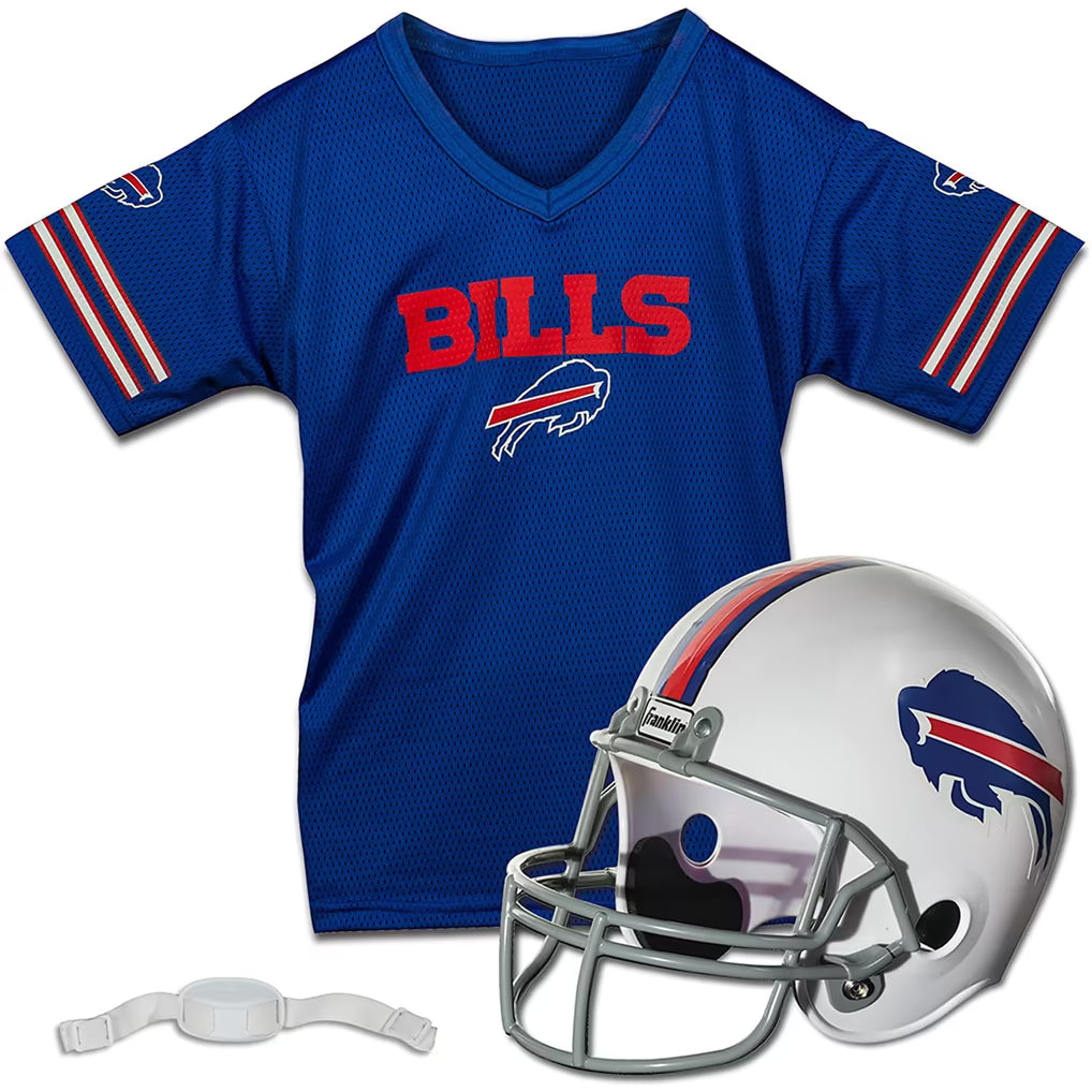 Buffalo Bills Franklin Sports Youth Helmet & Jersey Set Ages 5-9
