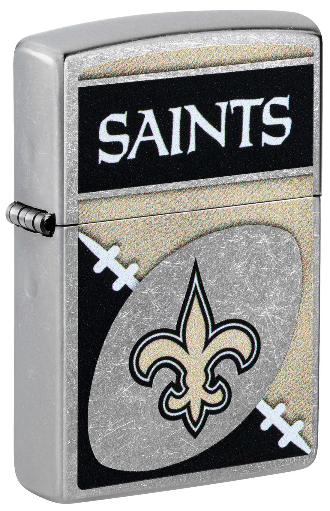 New Orleans Saints Football Chrome Zippo Lighter