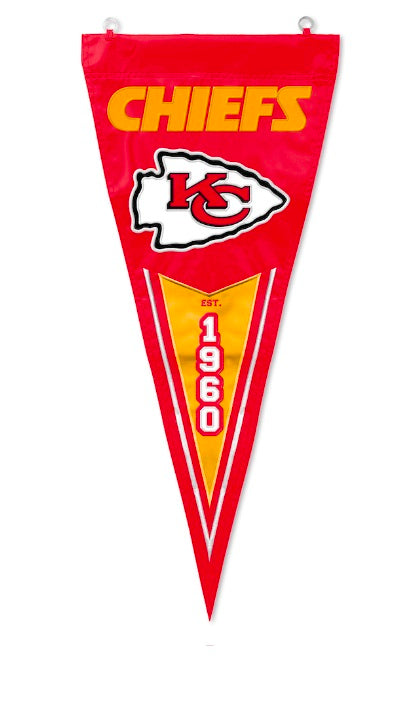 Kansas City Chiefs Pennant indoor/outdoor
