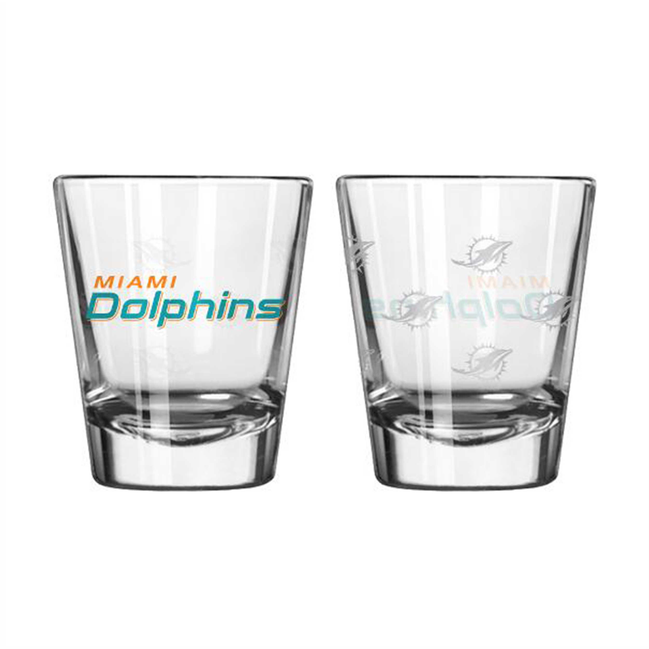 Sports Shot Glass Miami Dolphins