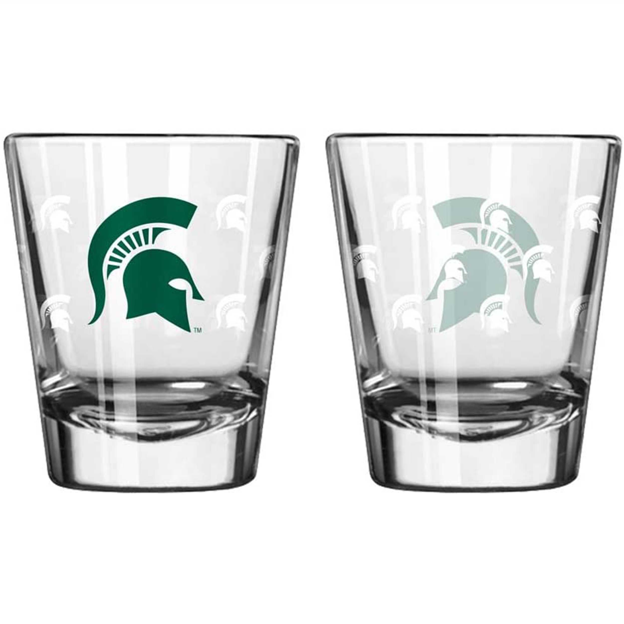 Sports Shot Glass Michigan State Spartans