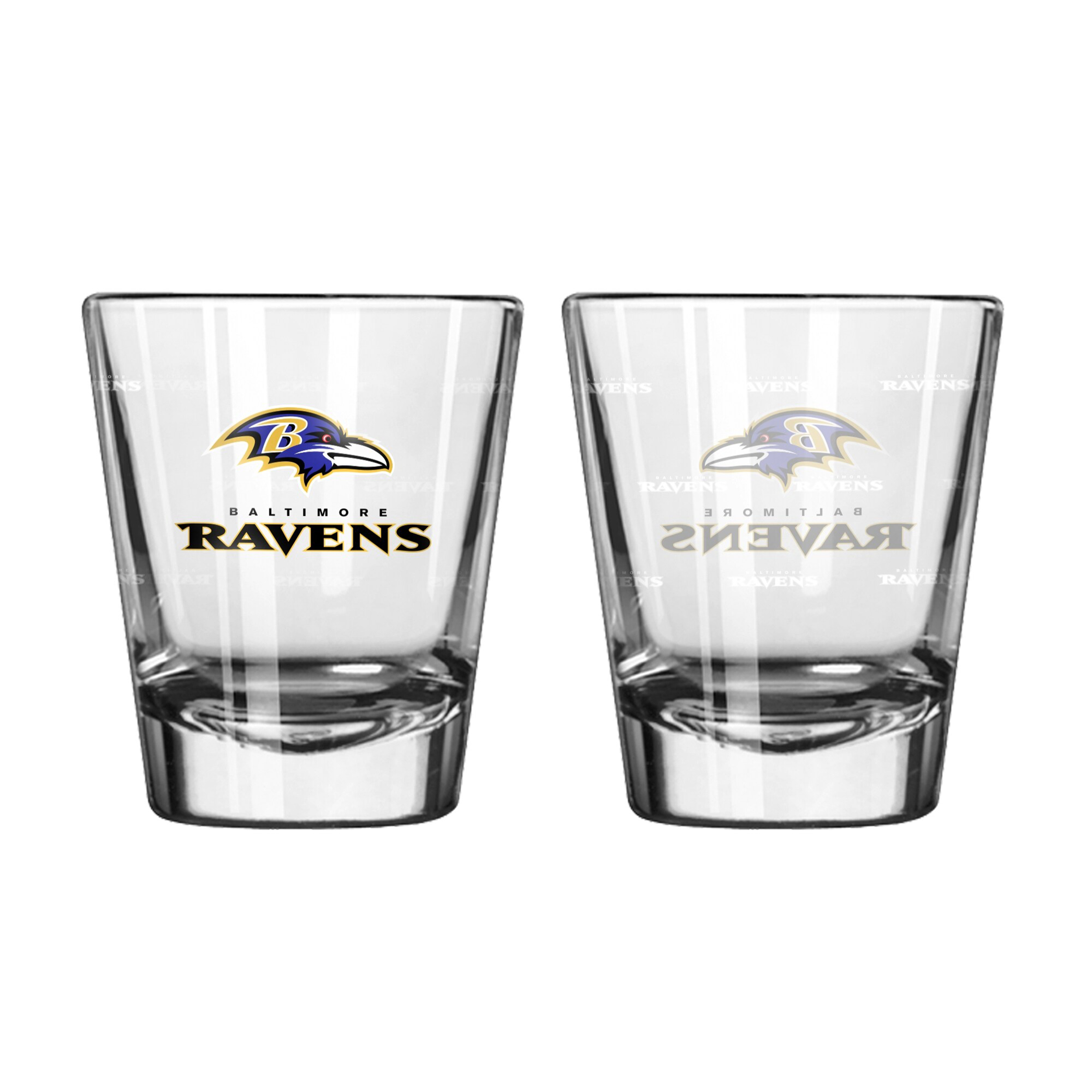 Sports Shot Glass Baltimore Ravens