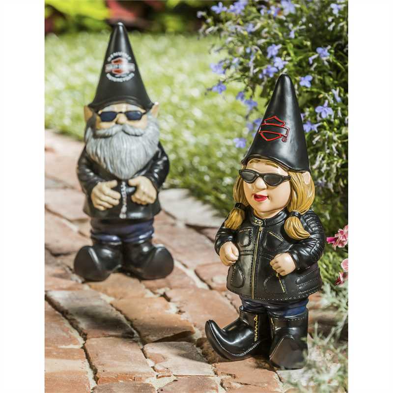 Harley Davidson Garden Gnome