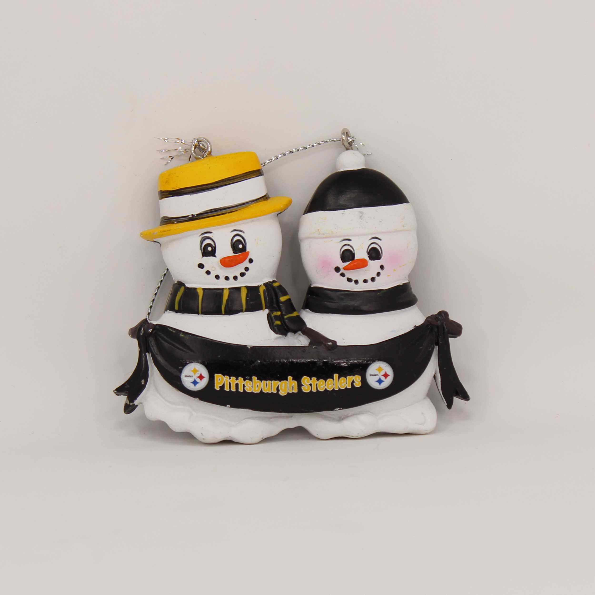 Personalized Family Ornament Pittsburgh Steelers