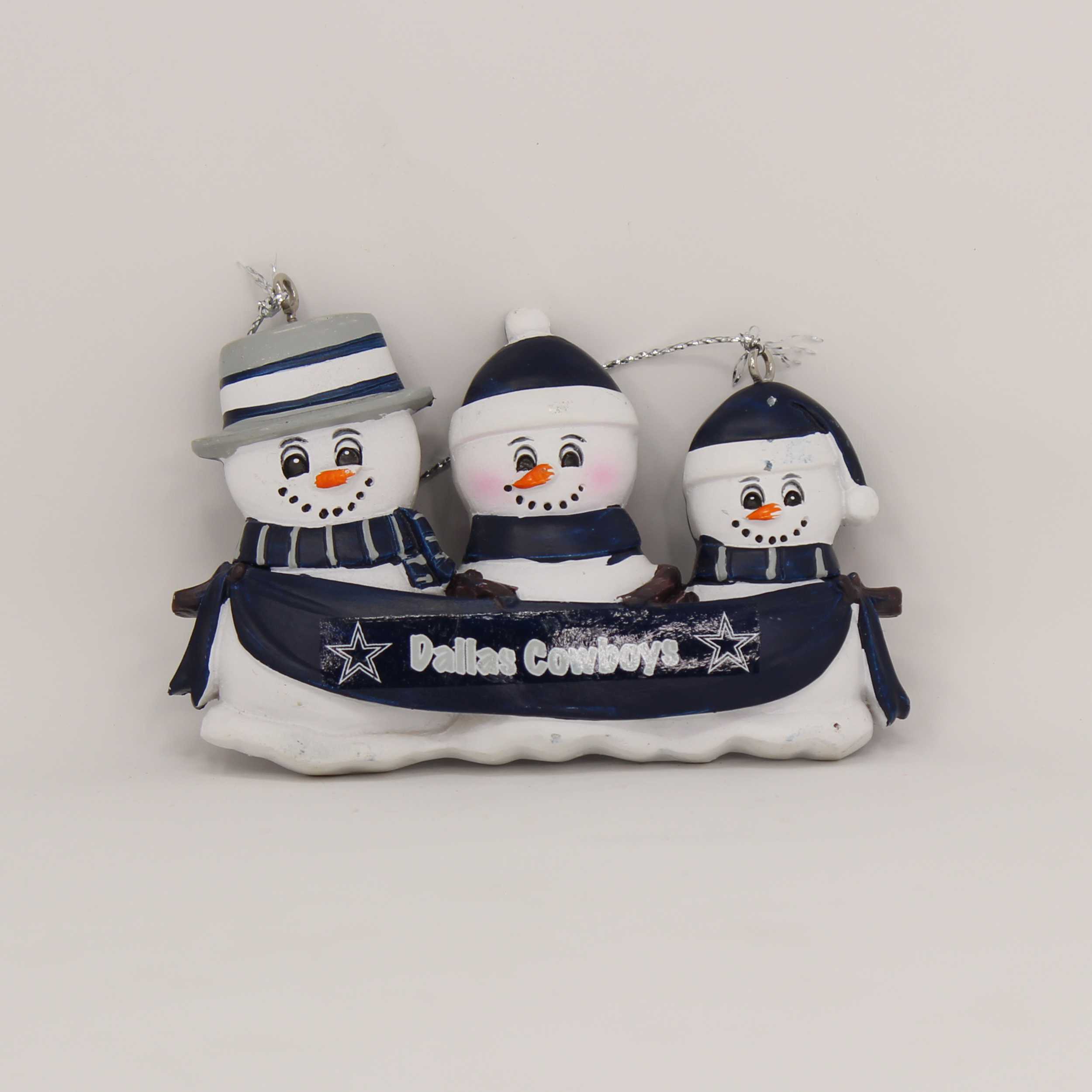 Personalized Family Ornament Dallas Cowboys