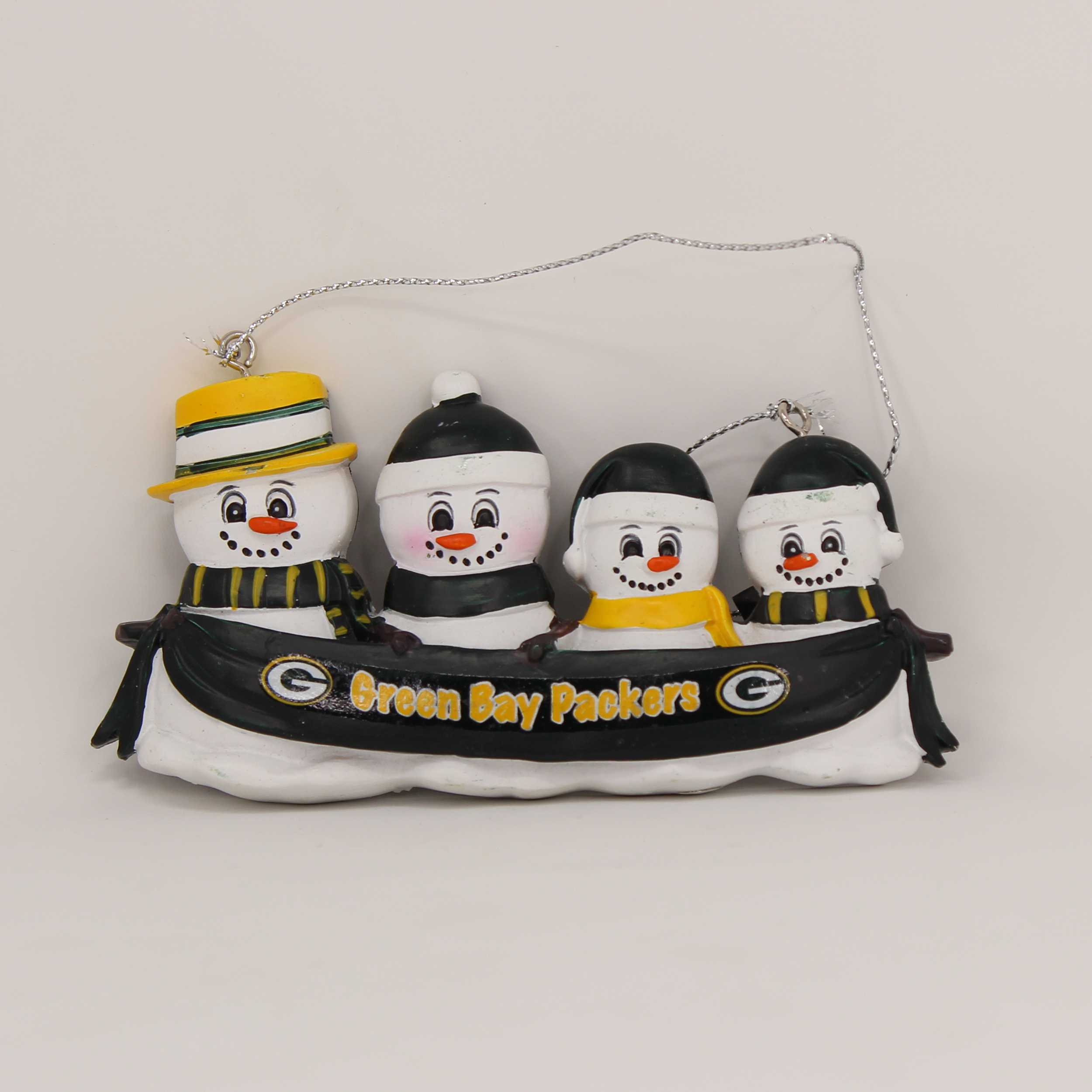 Personalized Family Ornament Green Bay Packers