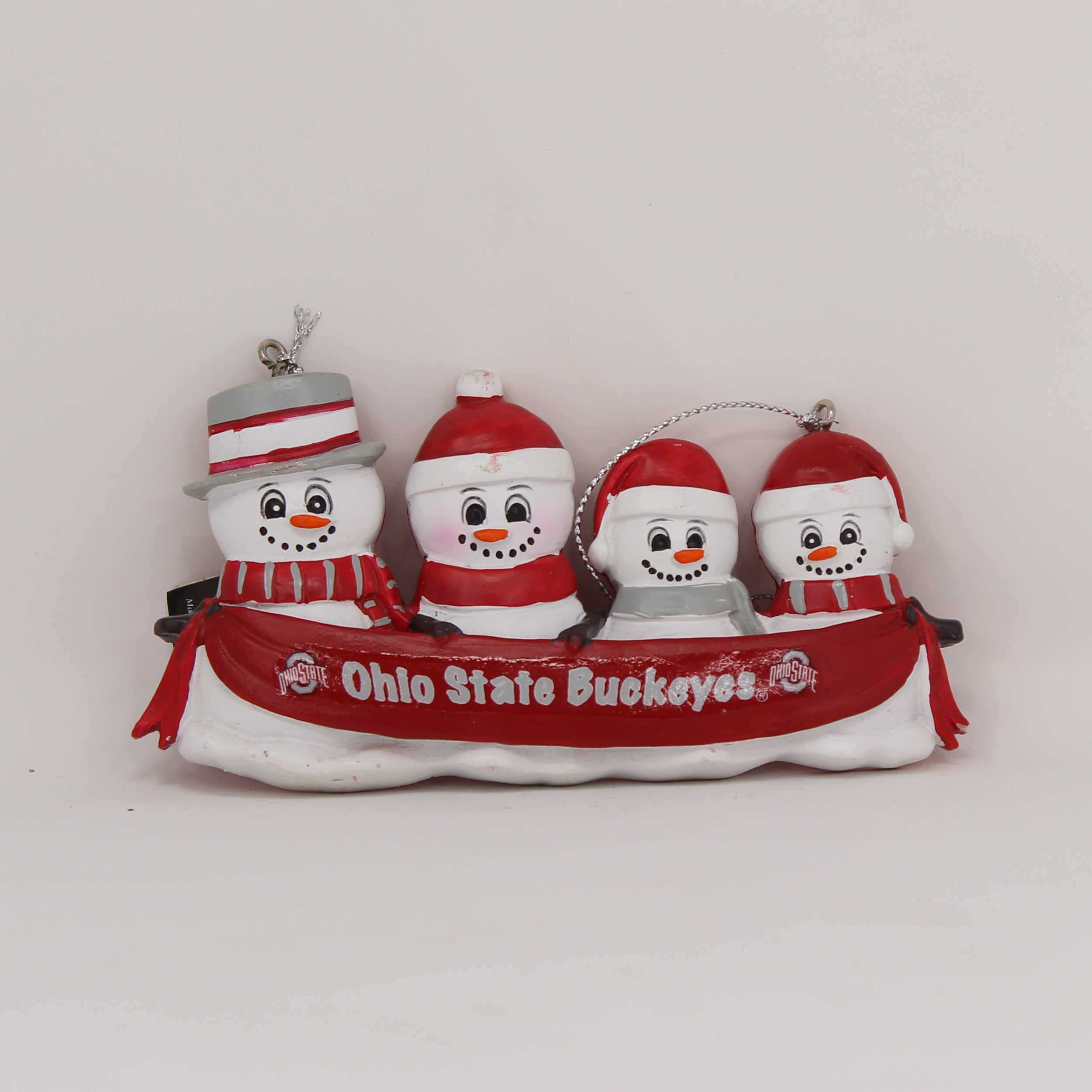 Personalized Family Ornament Ohio State Buckeyes