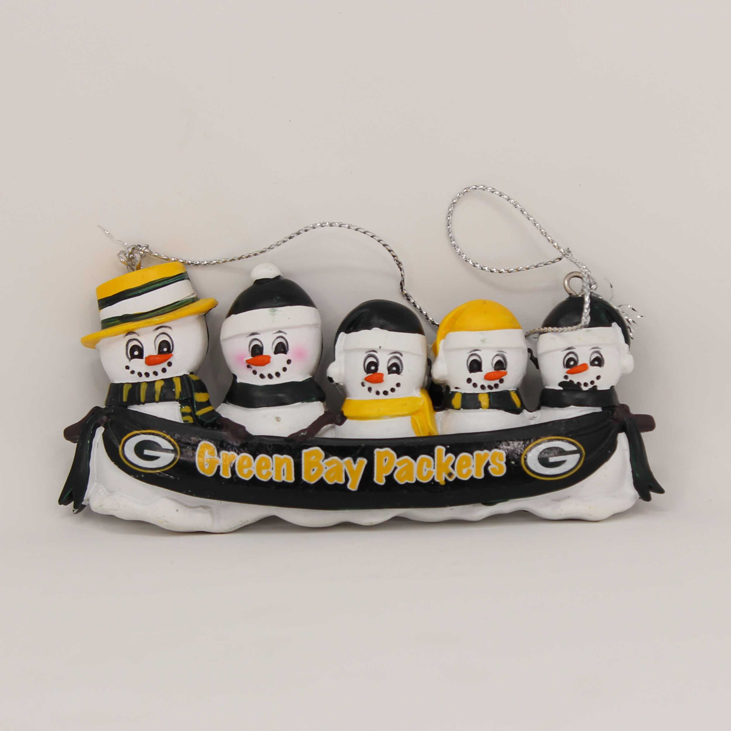 Personalized Family Ornament Green Bay Packers