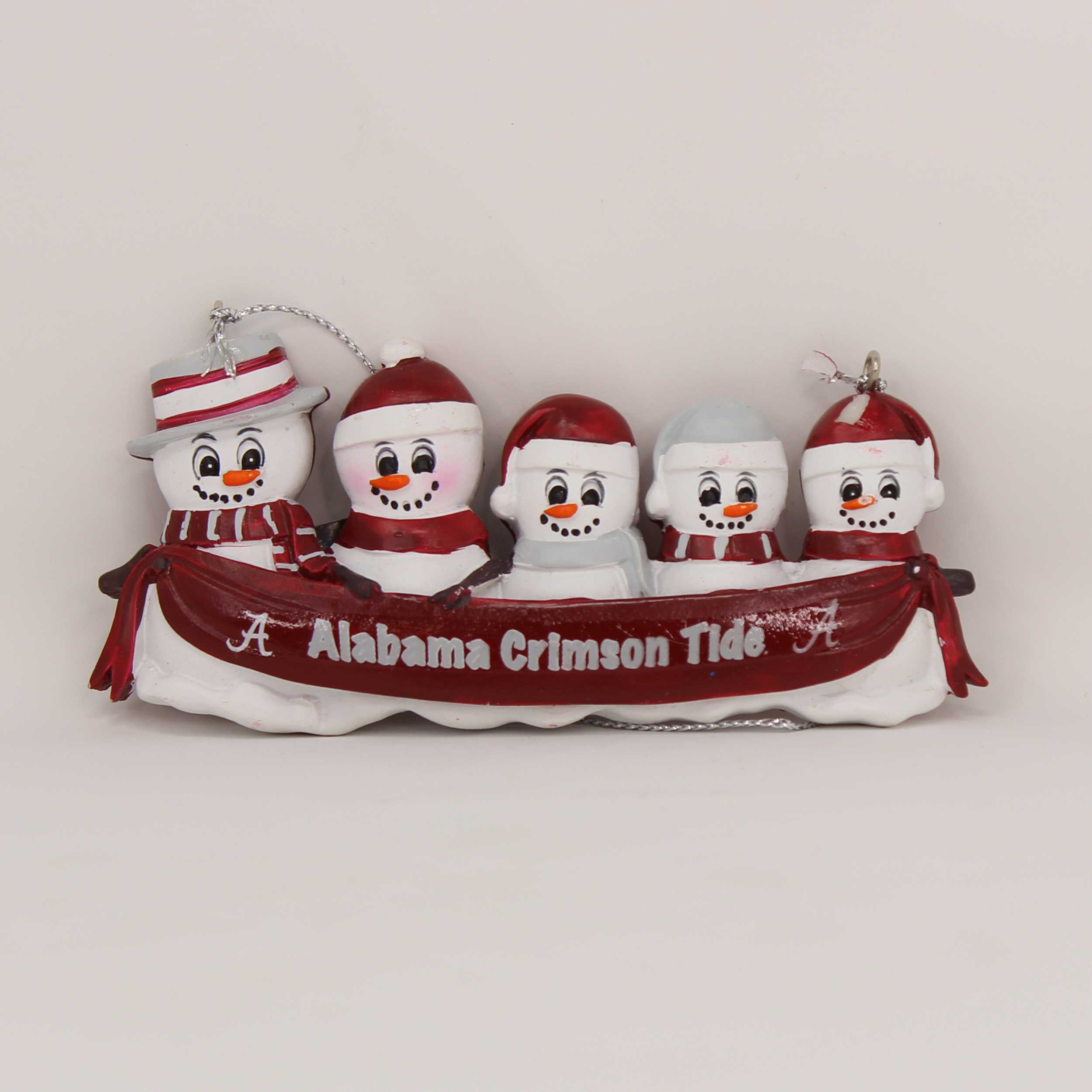 Personalized Family Ornament Alabama Crimson Tide