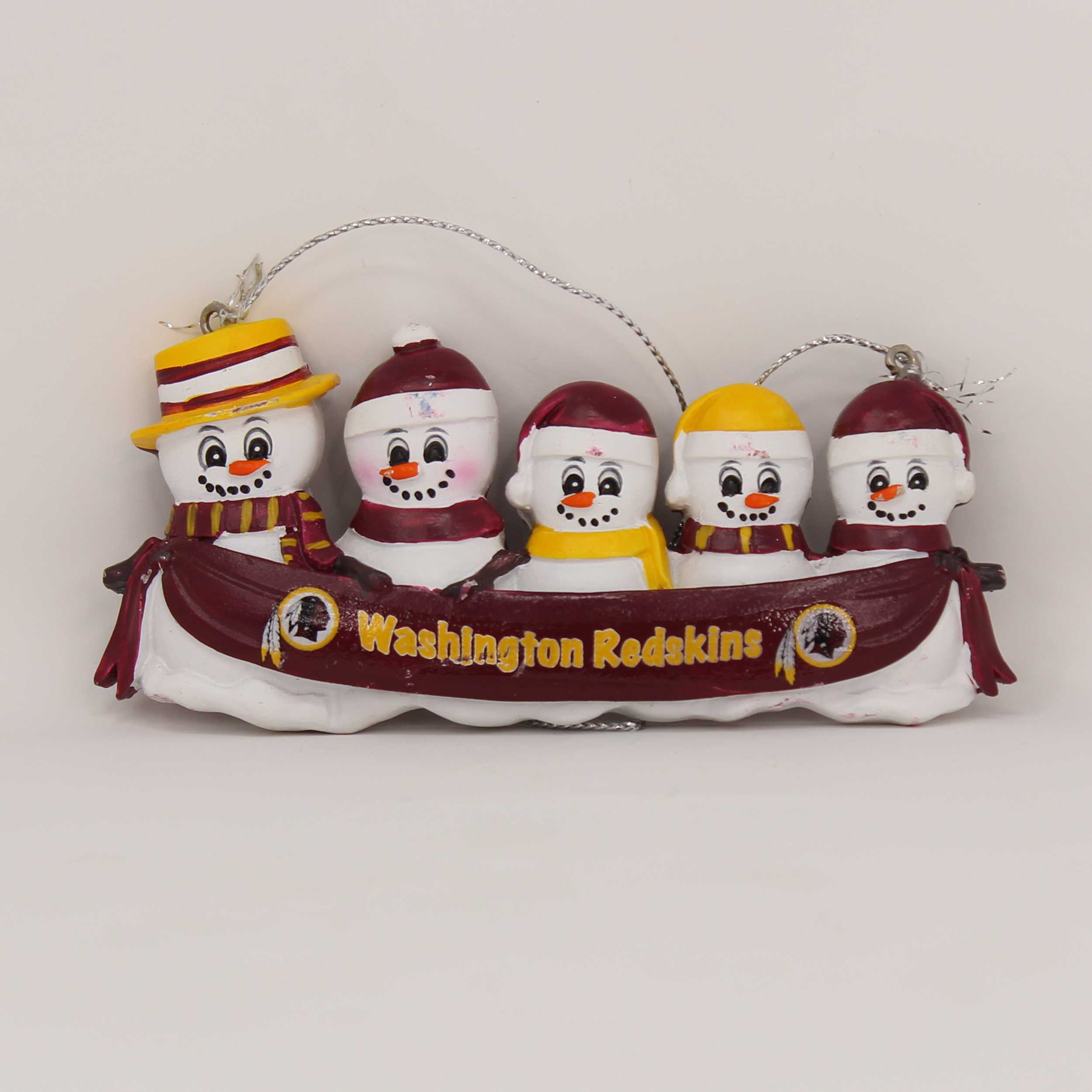 Personalized Family Ornament Washington Redskins