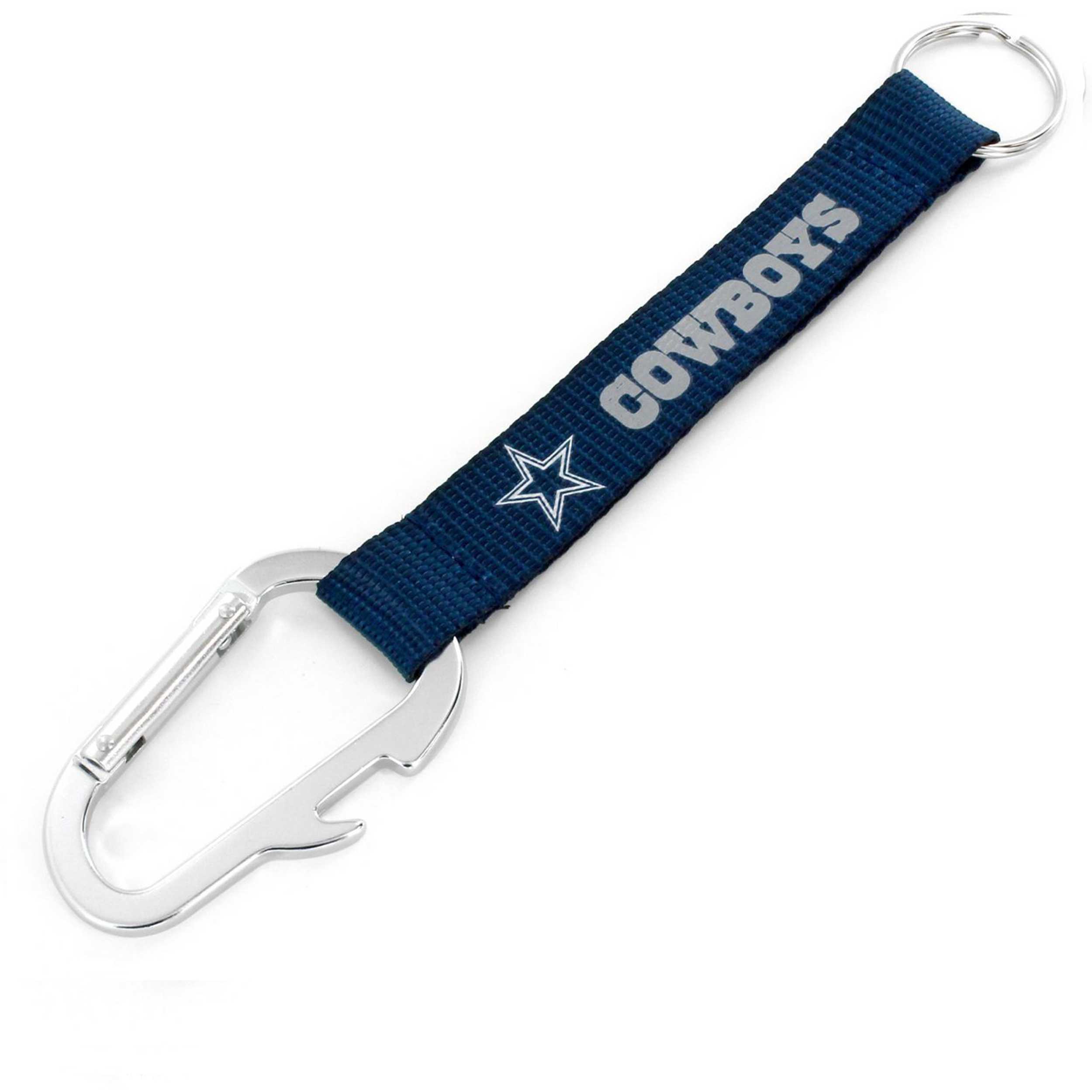 Carabiner Lanyard Key Chain Dallas Cowboys