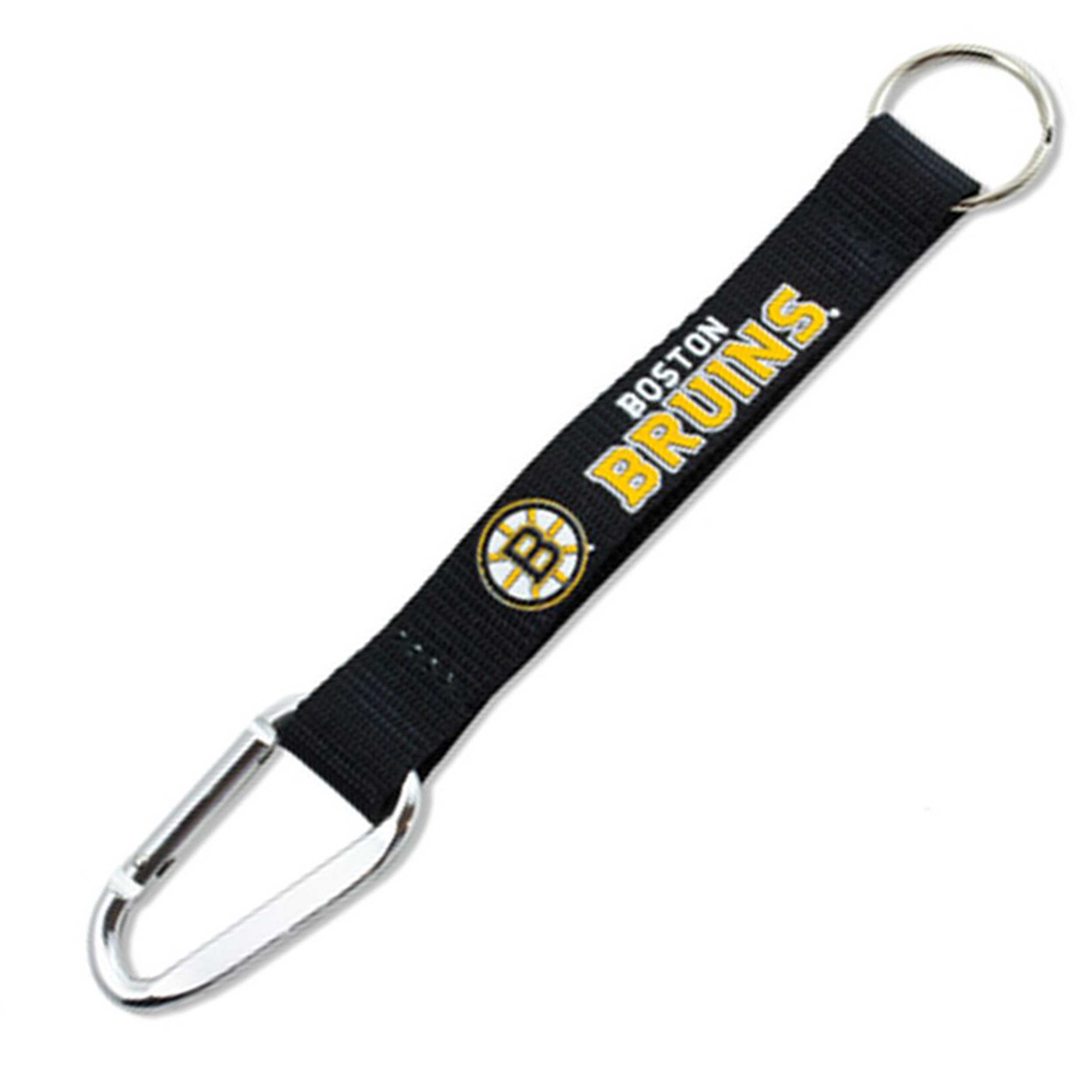 Carabiner Lanyard Key Chain Boston Bruins