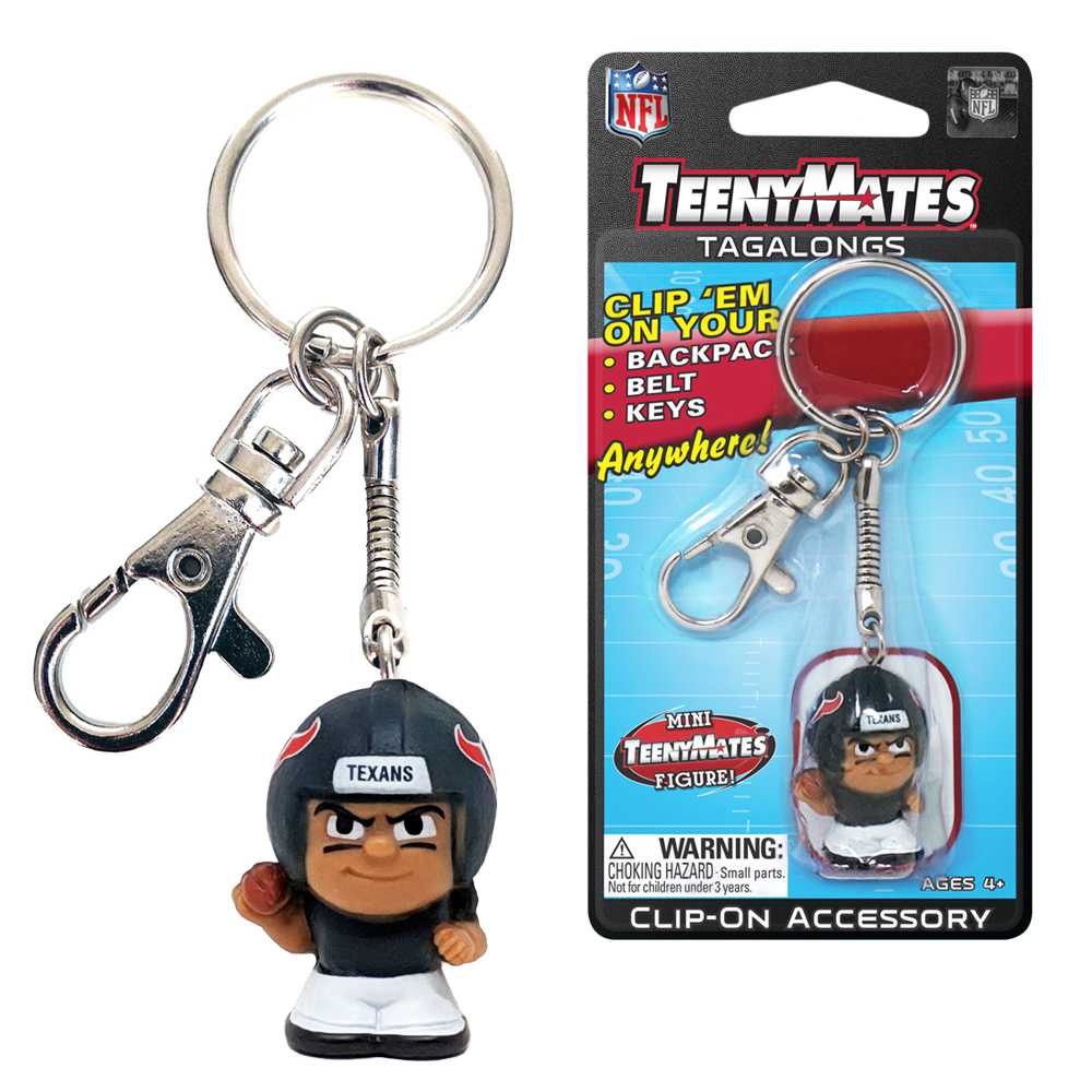 Teenymate Tagalongs Key Chain Houston Texans