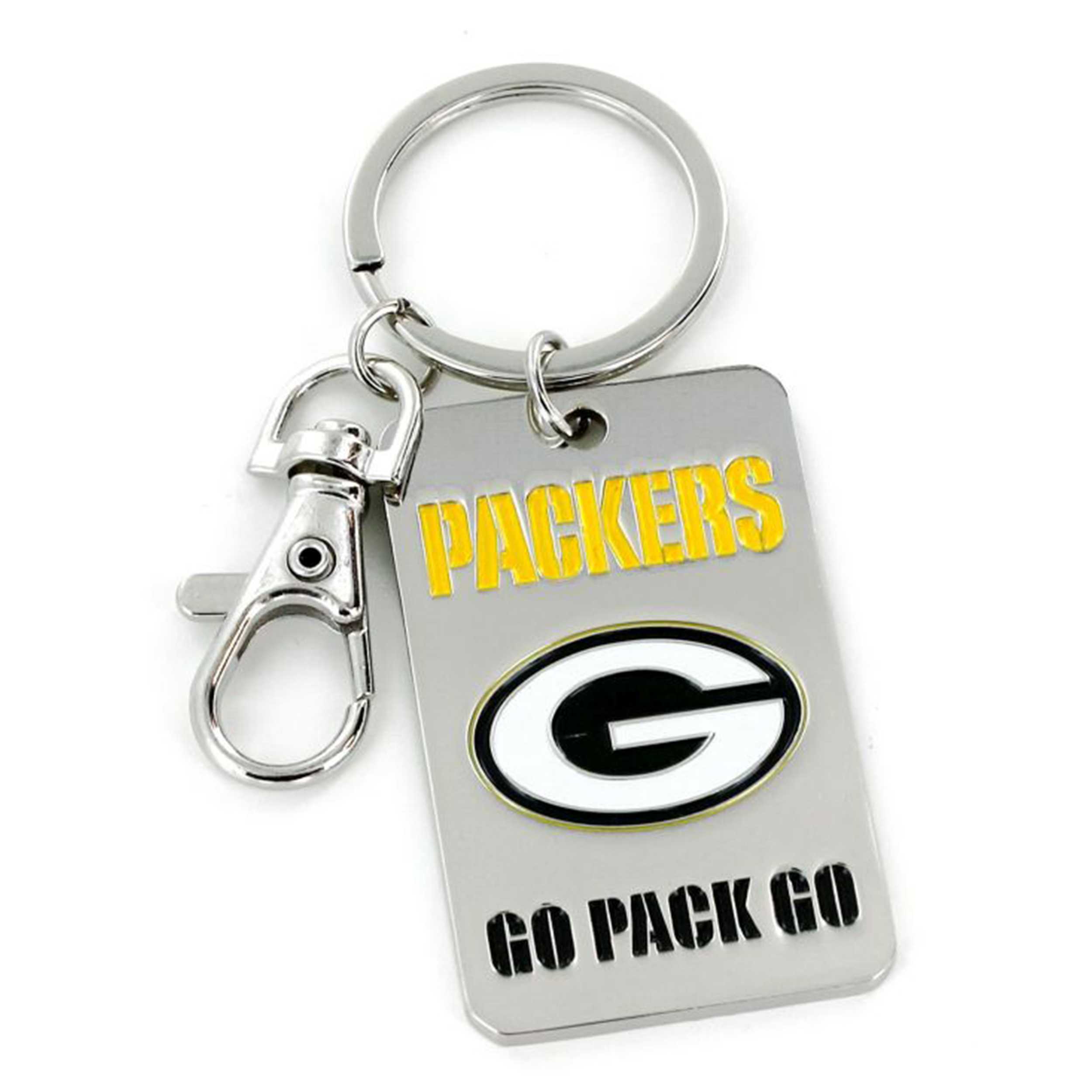 Slogan Keychain Green Bay Packers