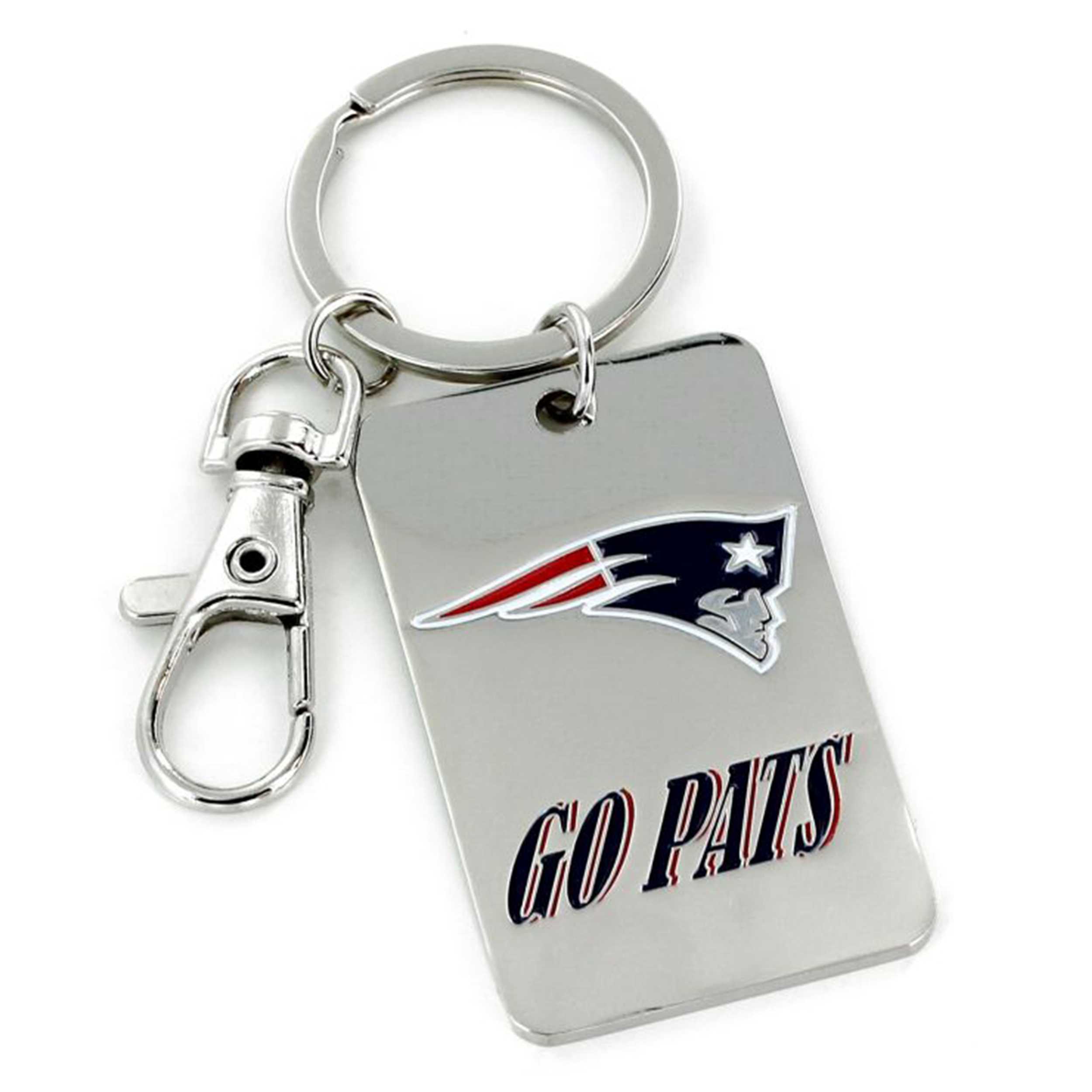 Slogan Keychain New England Patriots