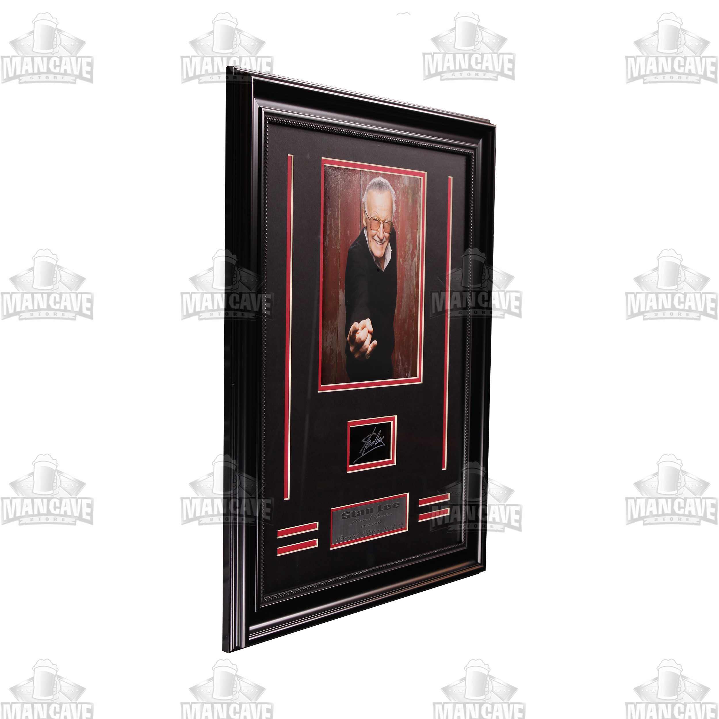 Stan Lee Engraved Signature Medium Frame with Pin