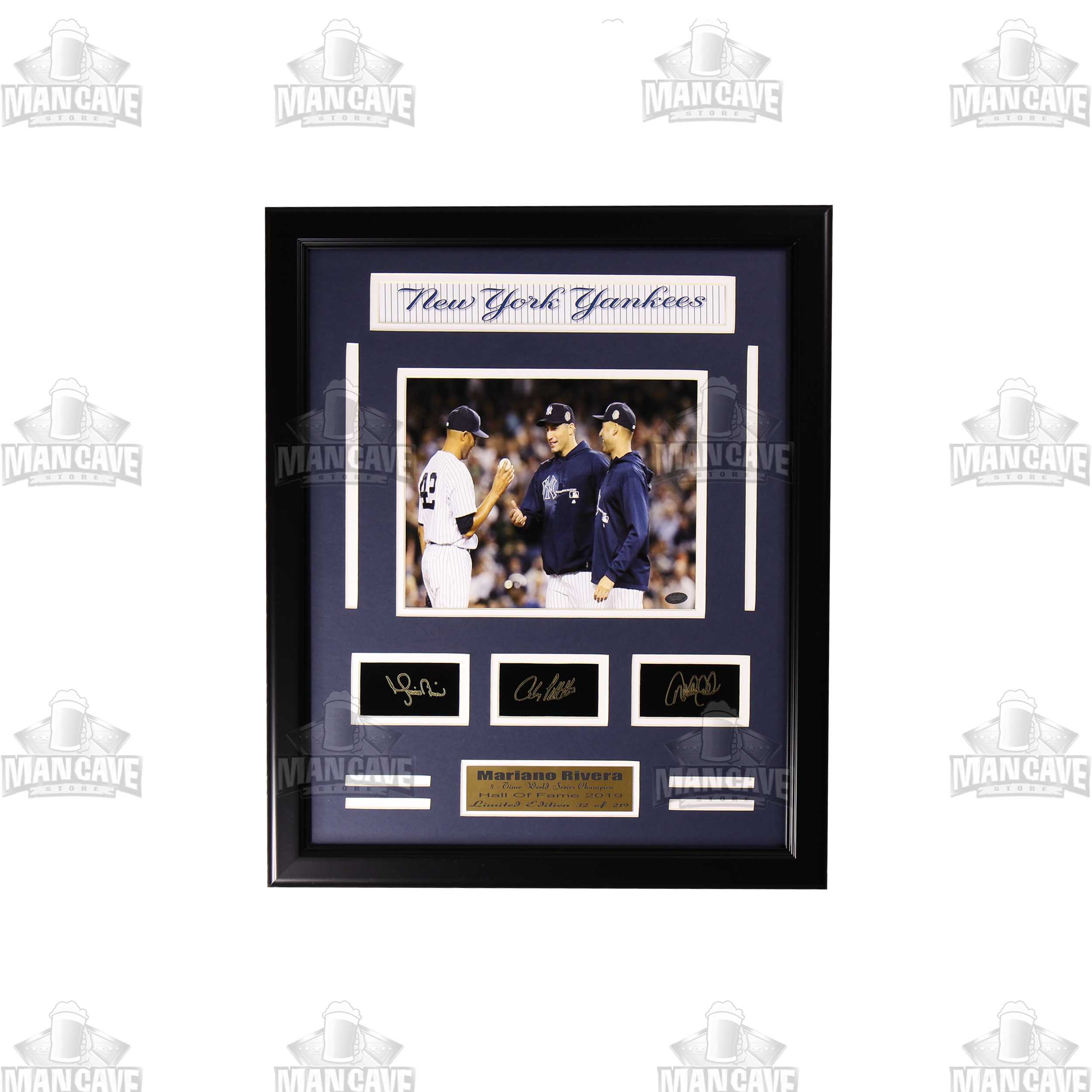 NY Yankees - Mariano Rivera Engraved Signature Medium Frame