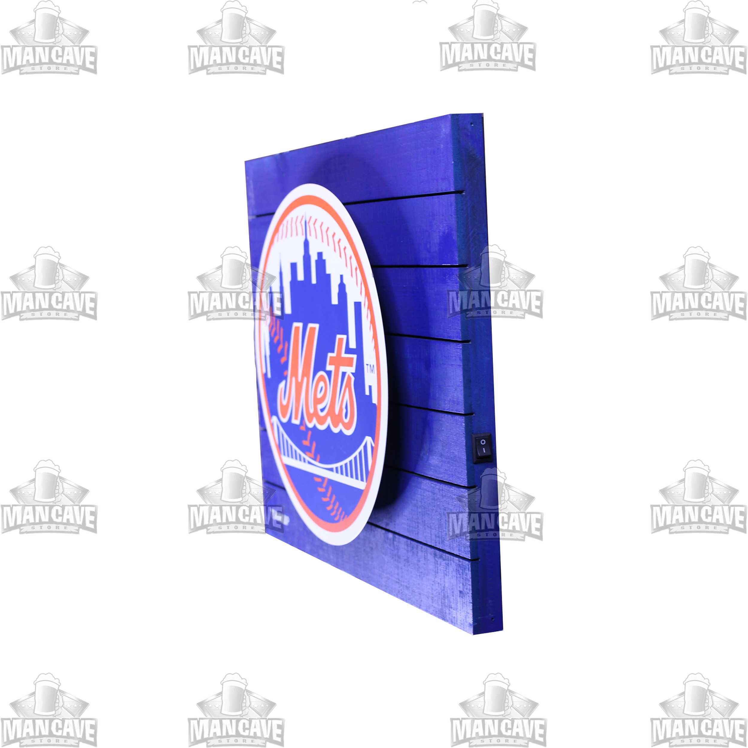 NY Mets 3D Lit Wall Sign