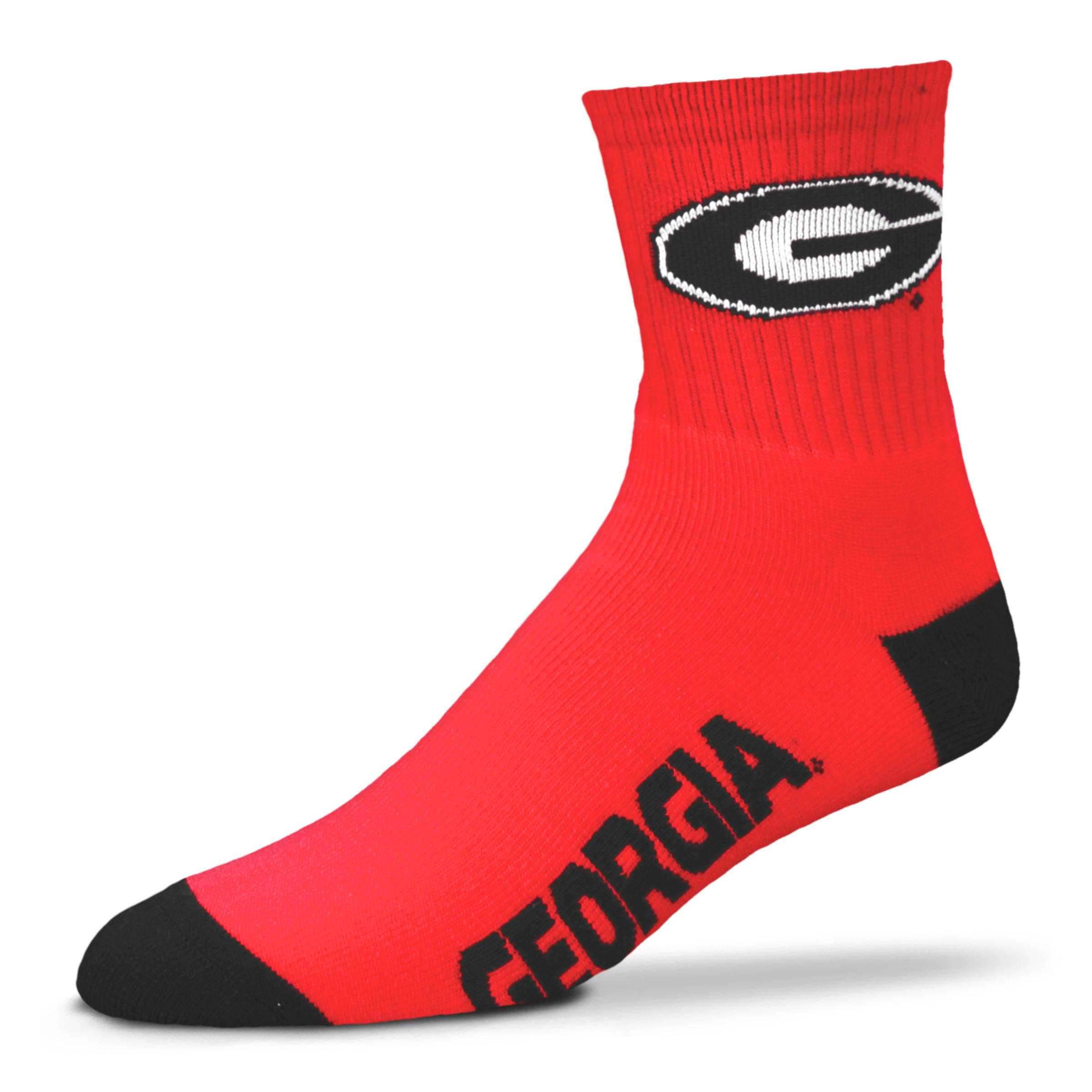 Sports Team Color Socks-Georgia Bulldogs