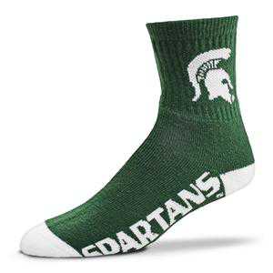 Sports Team Color Socks-Michigan State Spartans