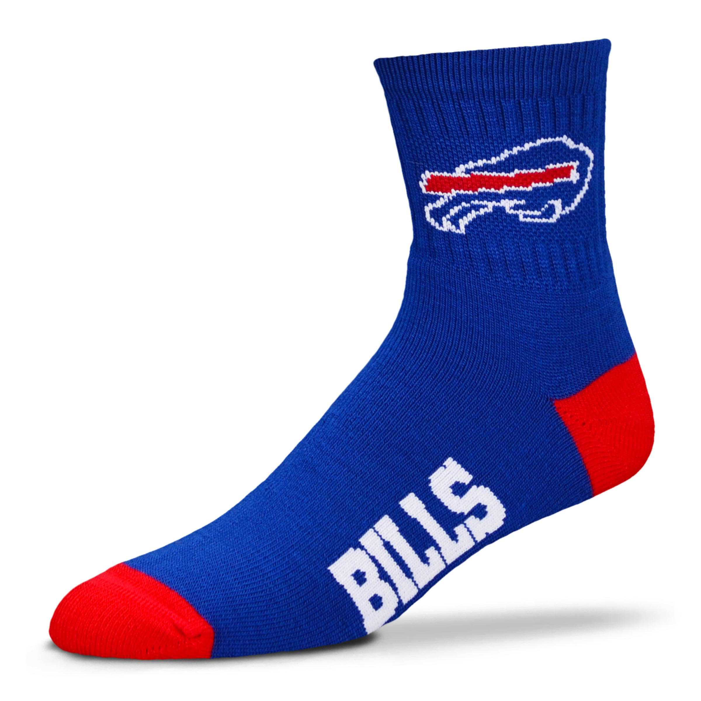 Sports Team Color Socks-Buffalo Bills