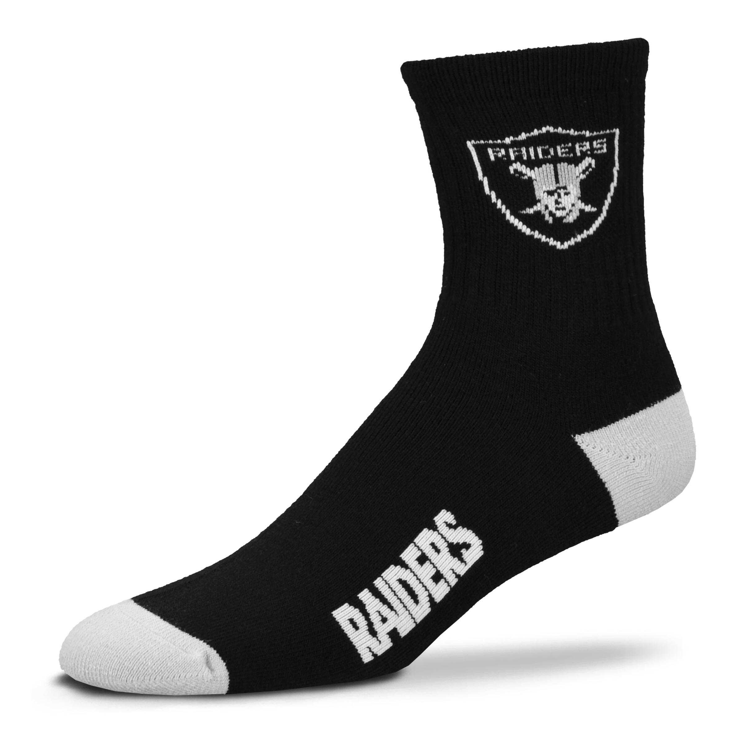 Sports Team Color Socks-Oakland Raiders