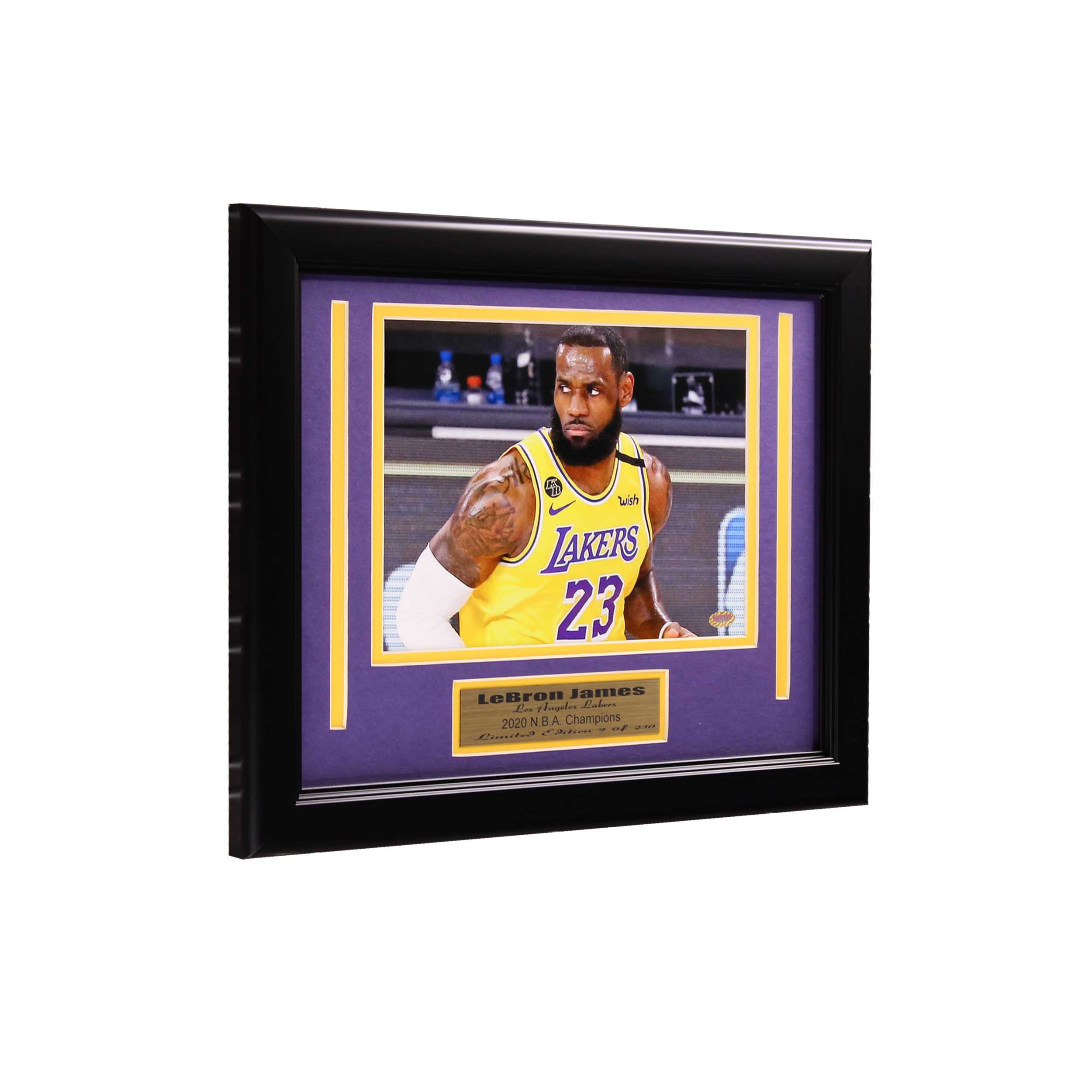 Los Angeles Lakers Championship Small Frame-Lebron James