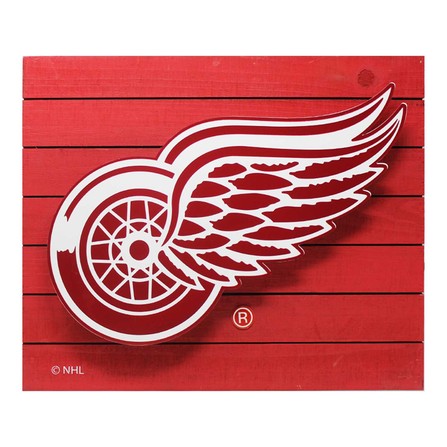 Detroit Red Wings 3D Lit Wall Sign