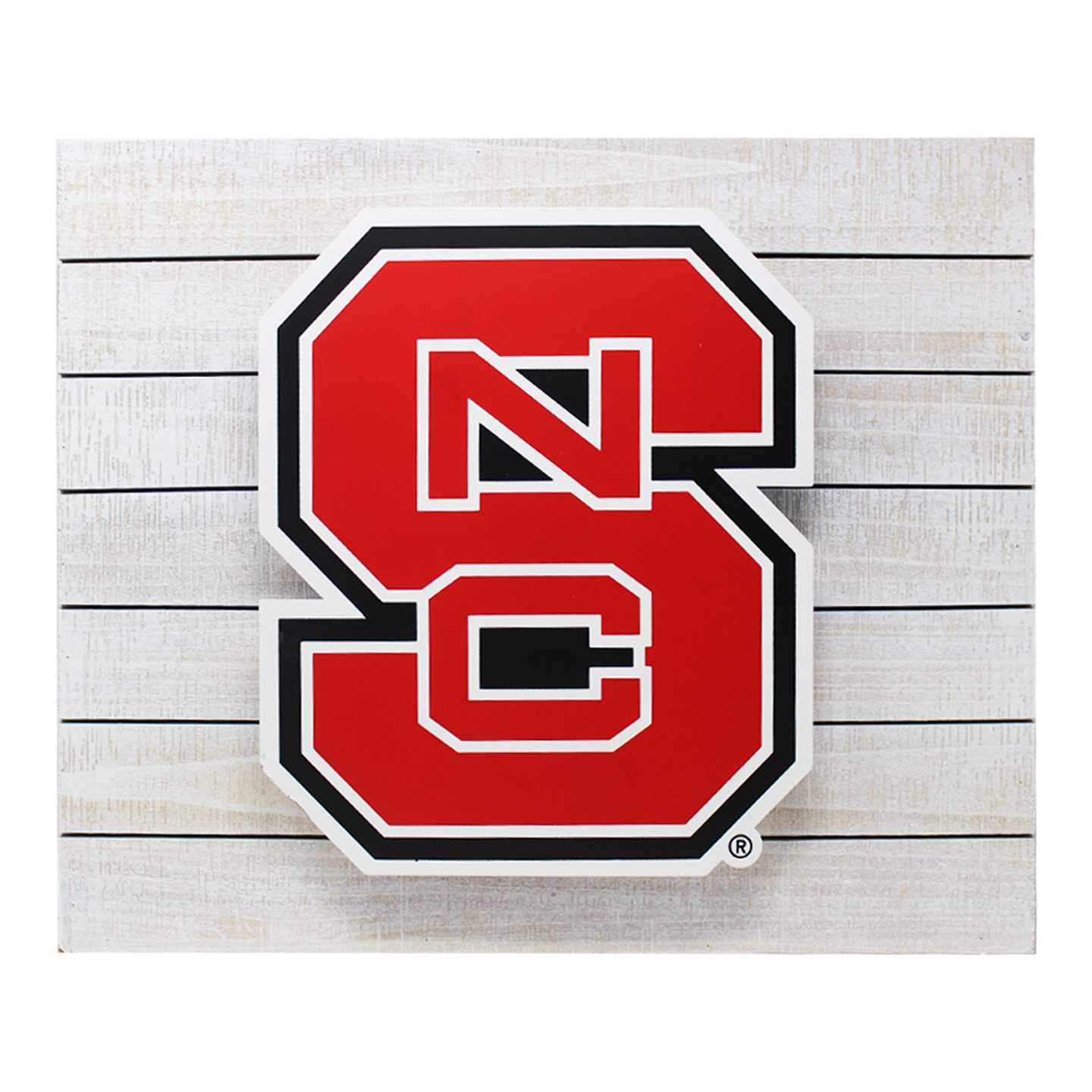 NC State 3D Lit Wall Sign
