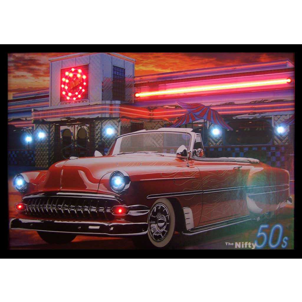 NIFTY 50'S NEON/LED PICTURE