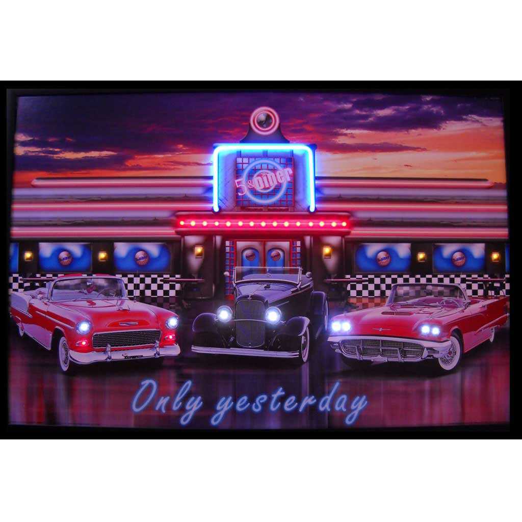 ONLY YESTERDAY NEON/LED PICTURE