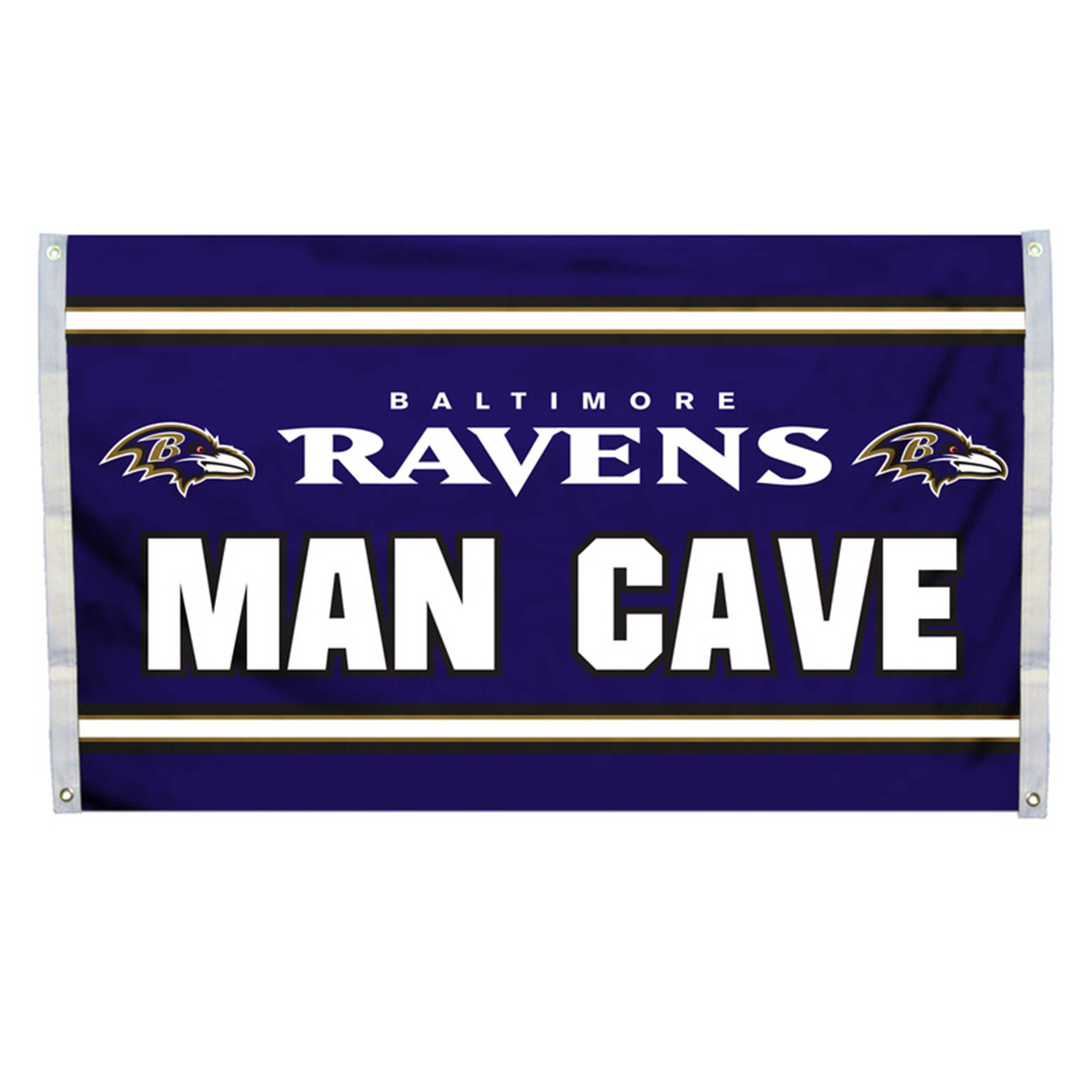 Mancave Flag-Baltimore Ravens