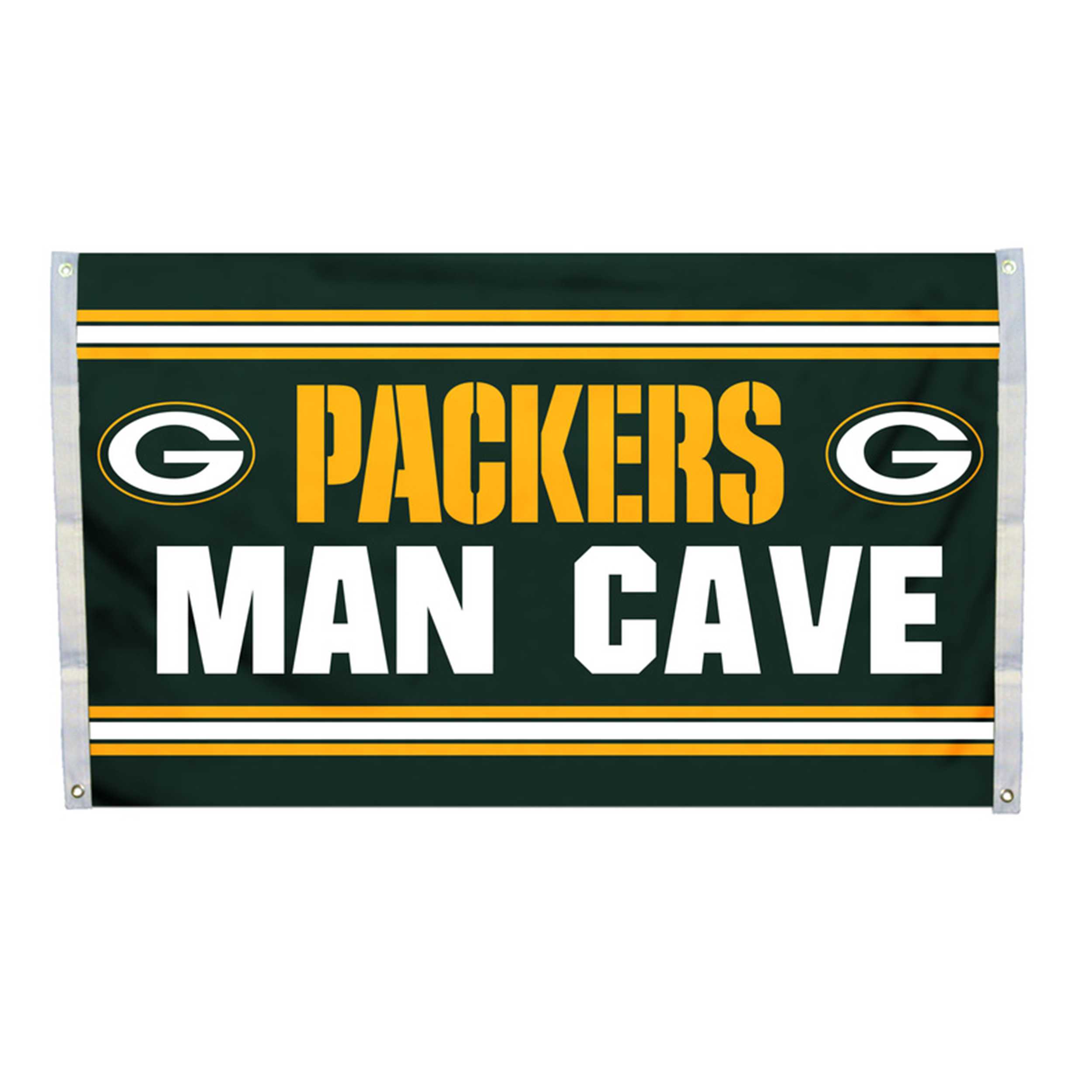 Mancave Flag-Green Bay Packers