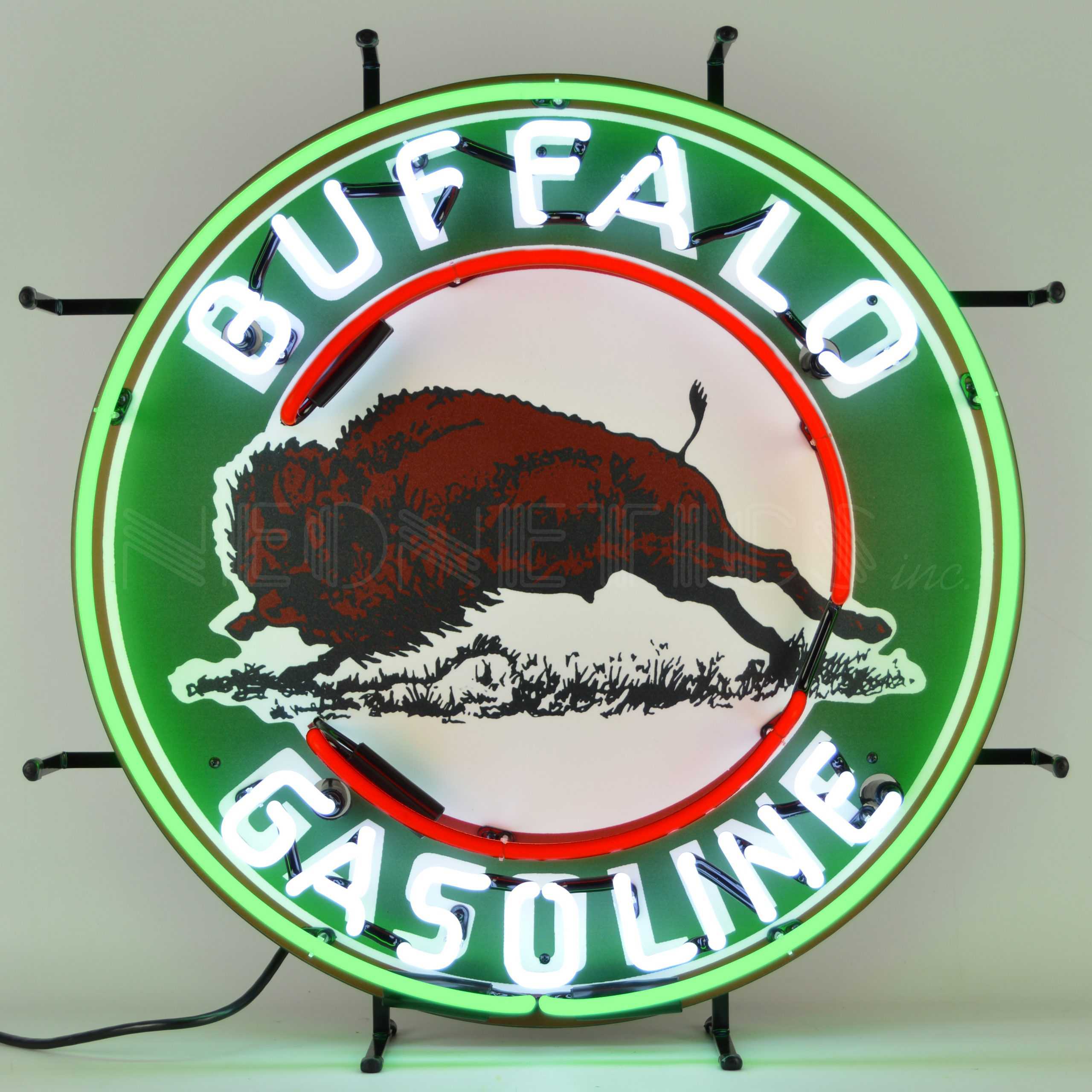 GAS - BUFFALO GASOLINE NEON SIGN