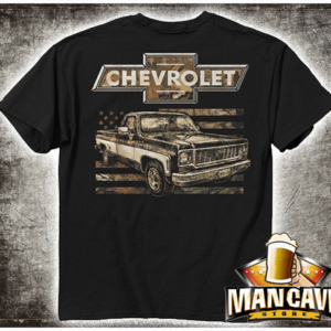 Chevy-73 Camo Flag T-shirt