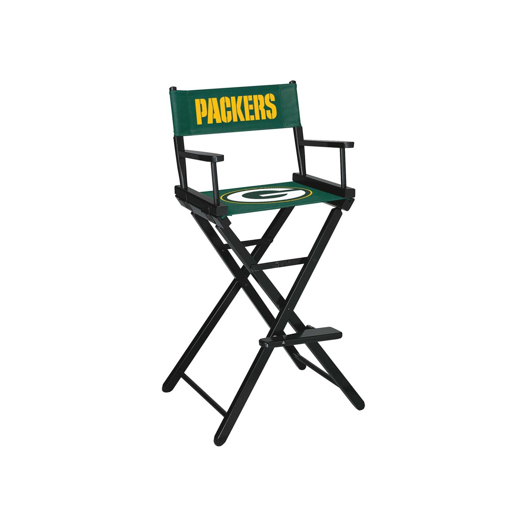 GREEN BAY PACKERS BAR HEIGHT DIRECTORS CHAIR
