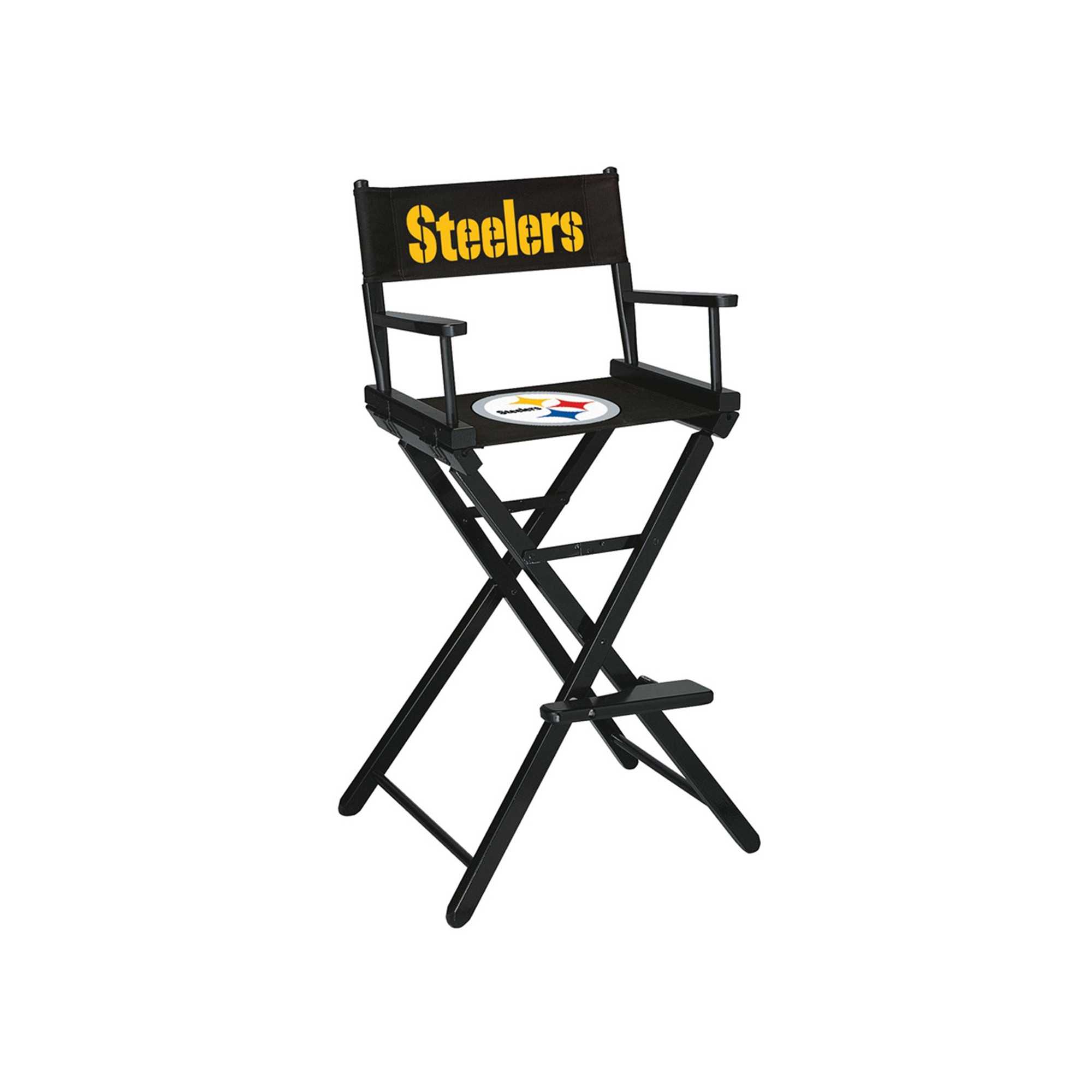 PITTSBURGH STEELERS BAR HEIGHT DIRECTORS CHAIR