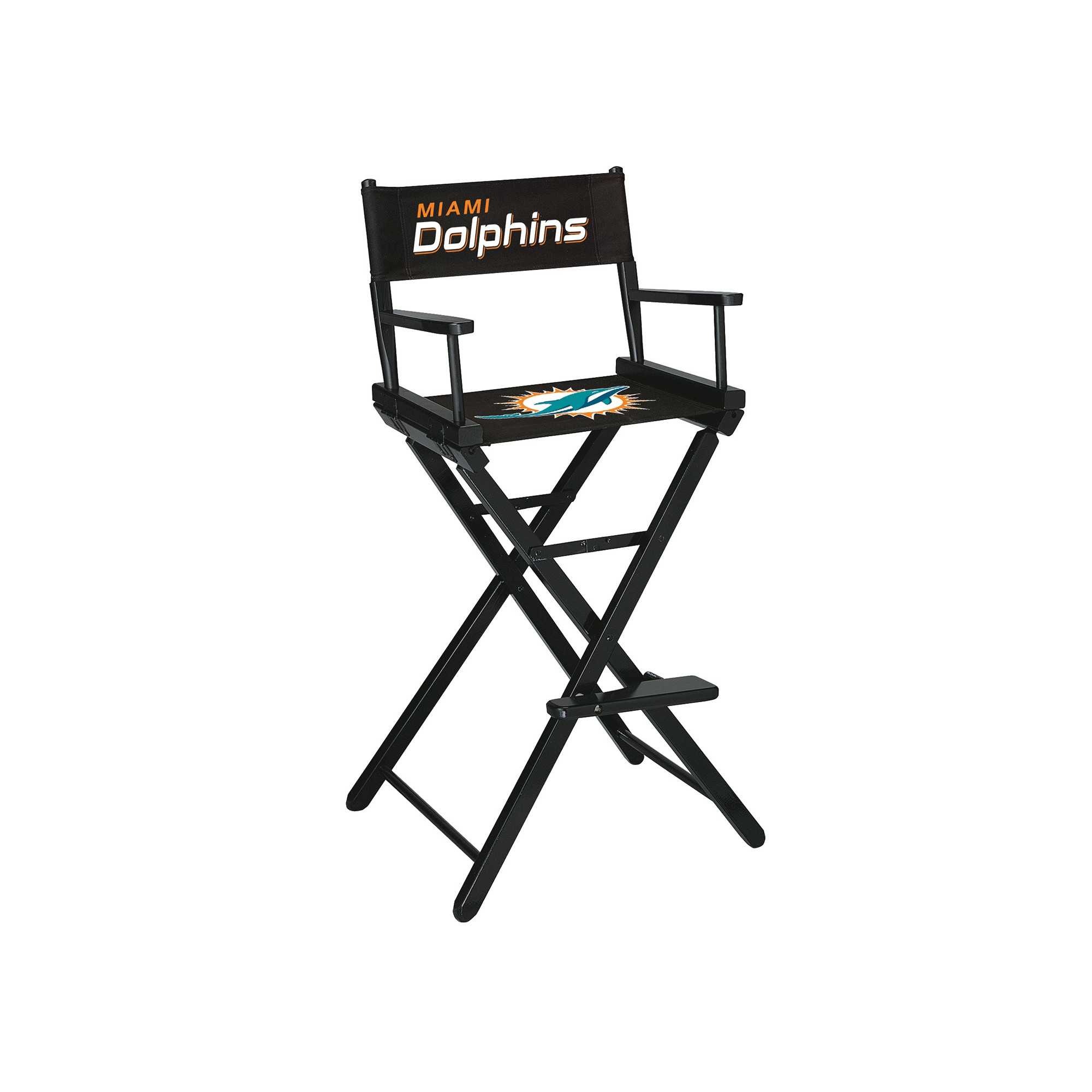 MIAMI DOLPHINS BAR HEIGHT DIRECTORS CHAIR