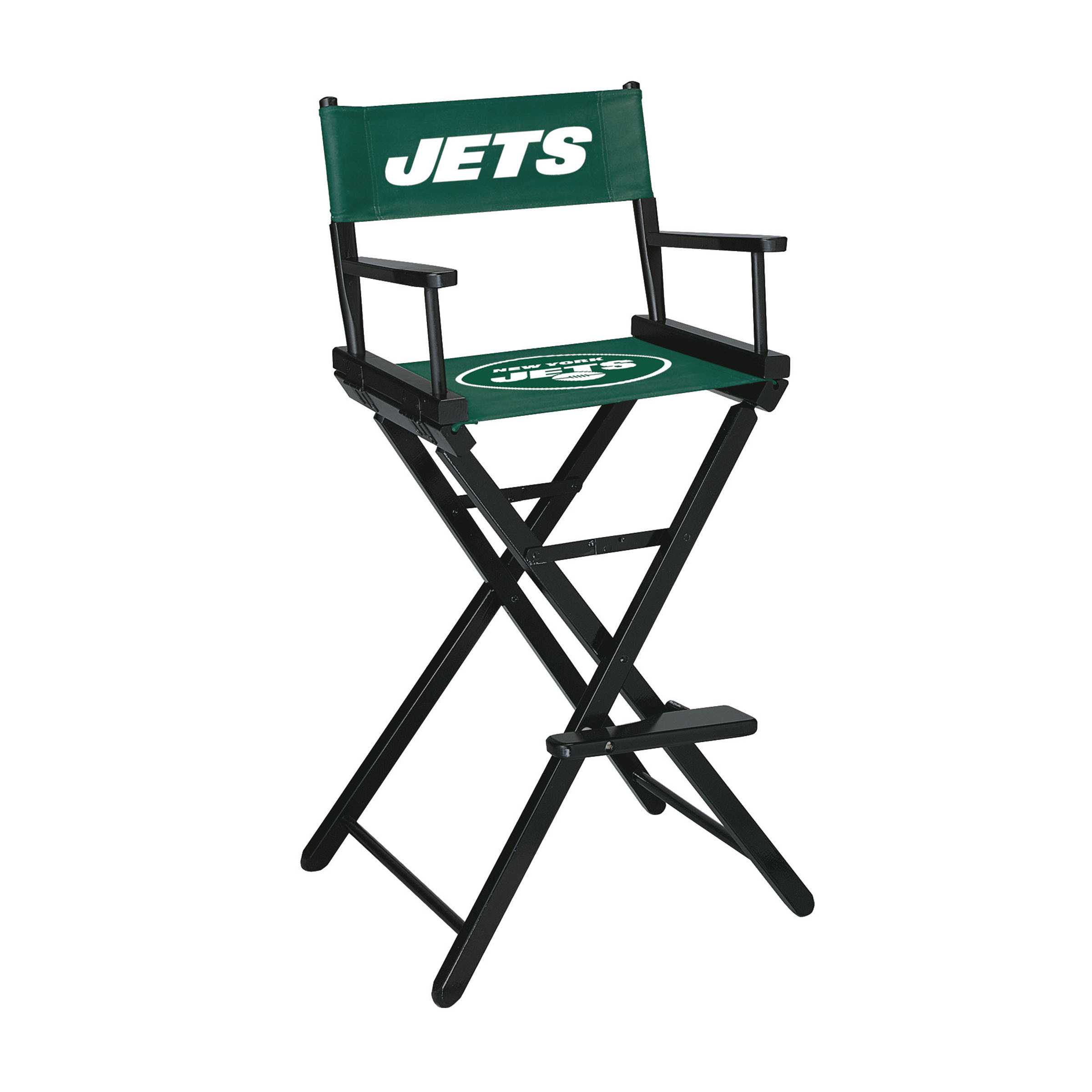 NEW YORK JETS BAR HEIGHT DIRECTORS CHAIR