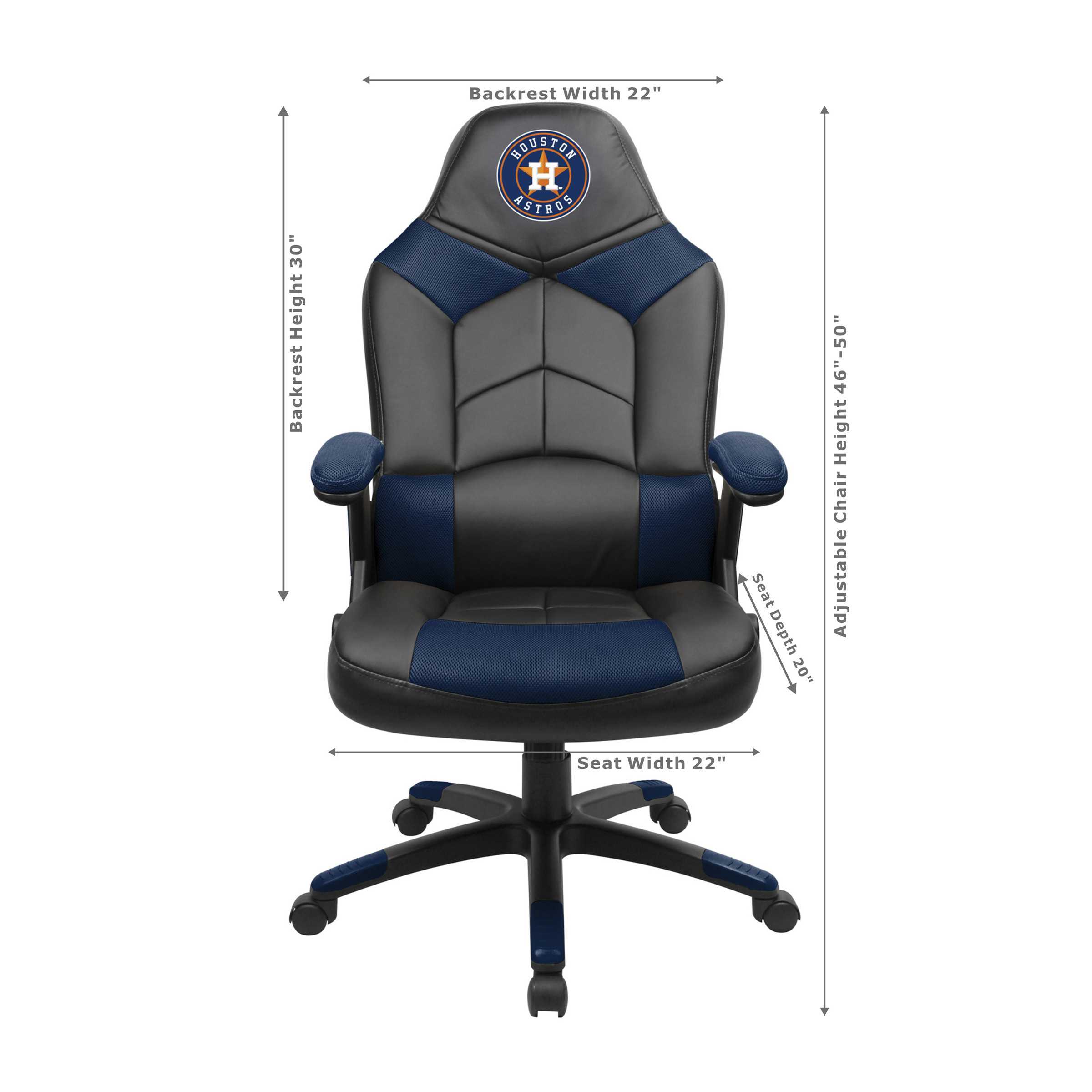 HOUSTON ASTROS OVERSIZED GAMING CHAIR
