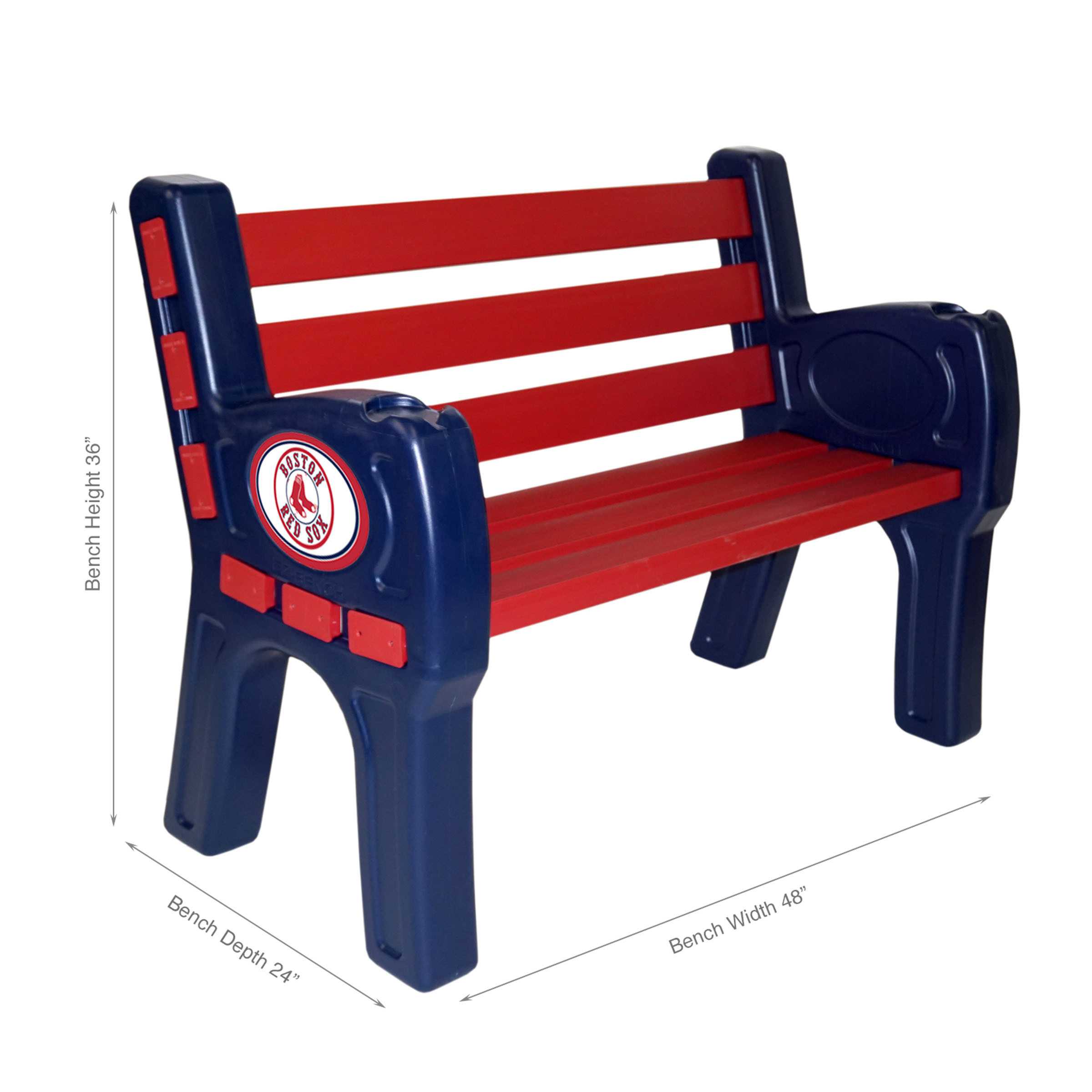 BOSTON RED SOX PARK BENCH