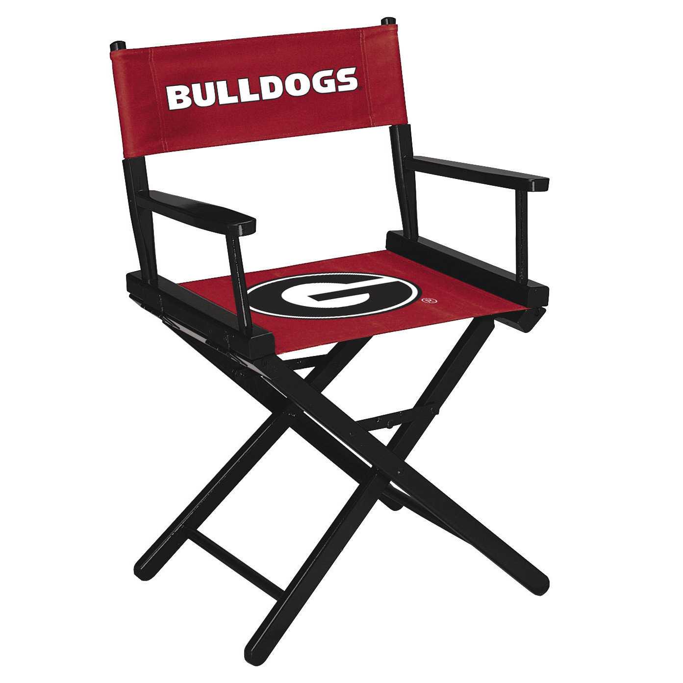 UNIVERSITY OF GEORGIA DIRECTORS CHAIR-TABLE HEIGHT