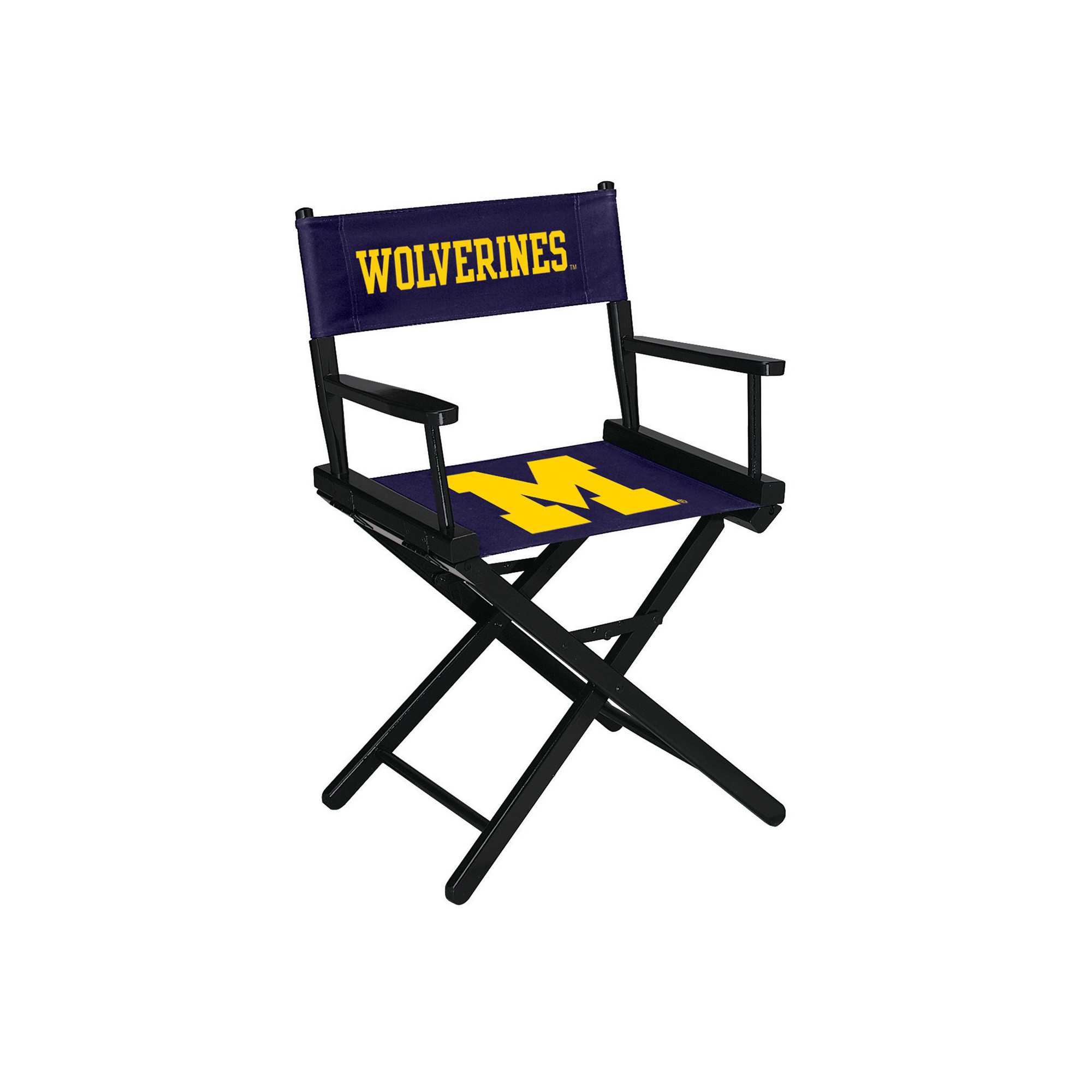 UNIVERSITY OF MICHIGAN DIRECTORS CHAIR-TABLE HEIGHT